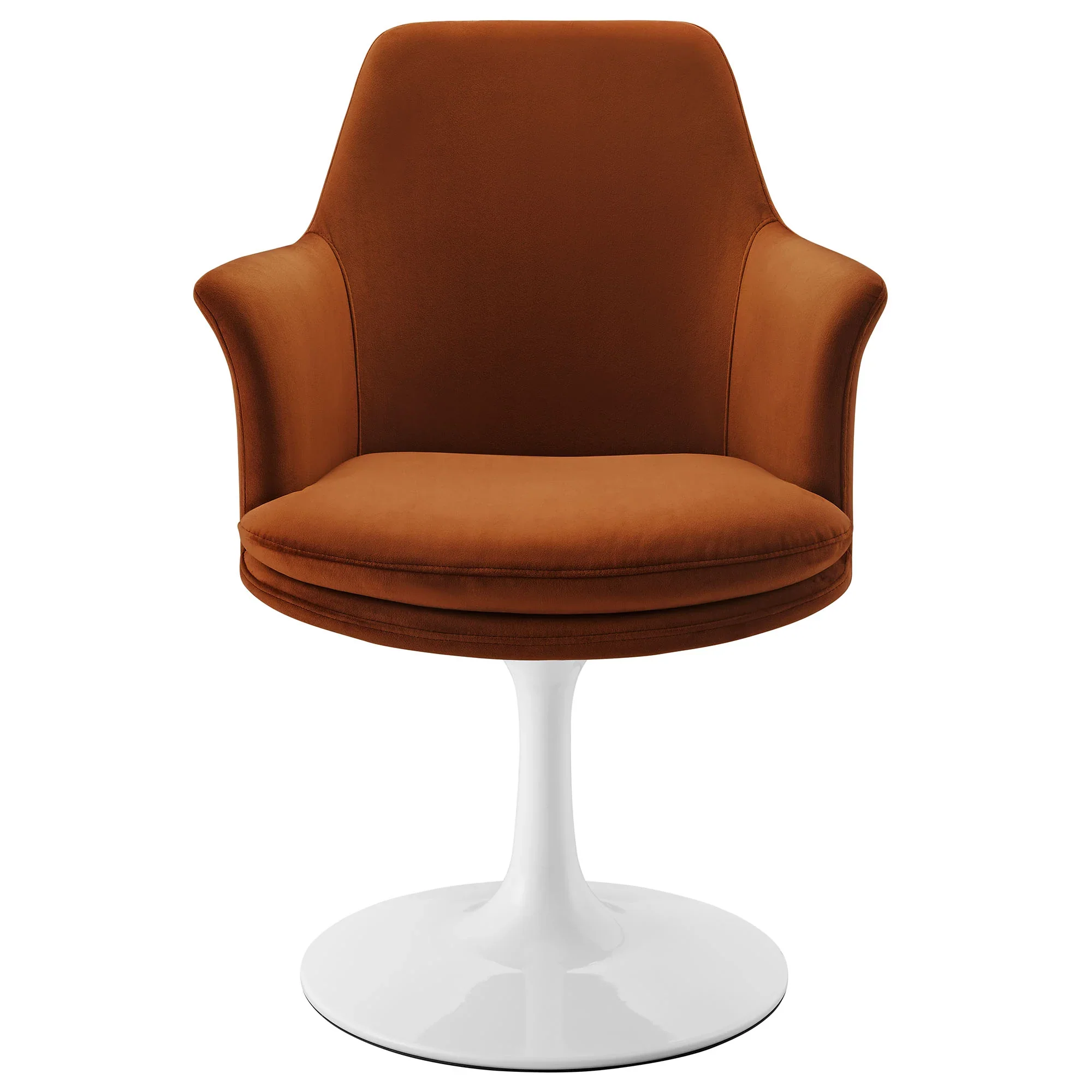 Lippa Swivel Dining Upholstered Armchair - Image 14