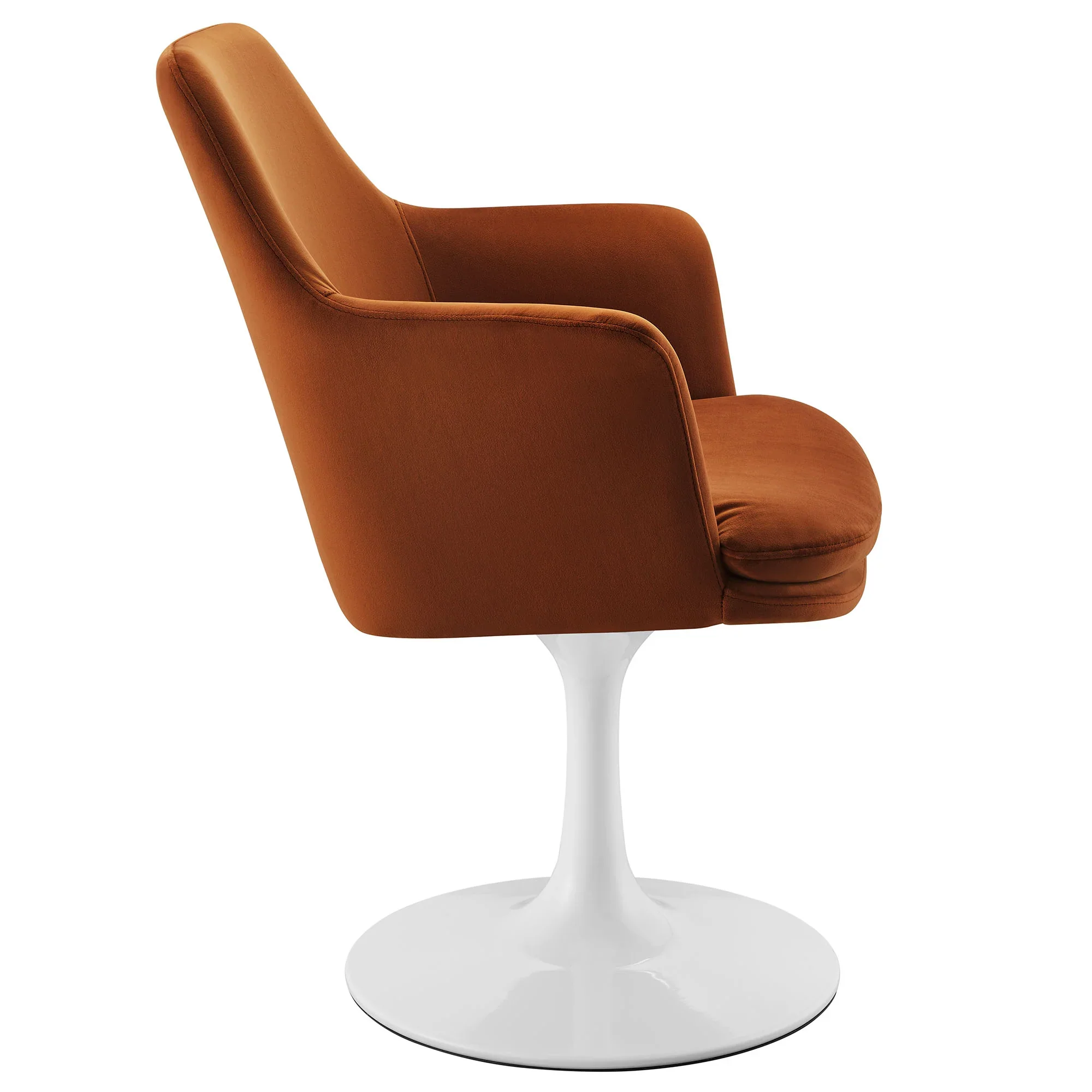 Lippa Swivel Dining Upholstered Armchair - Image 15