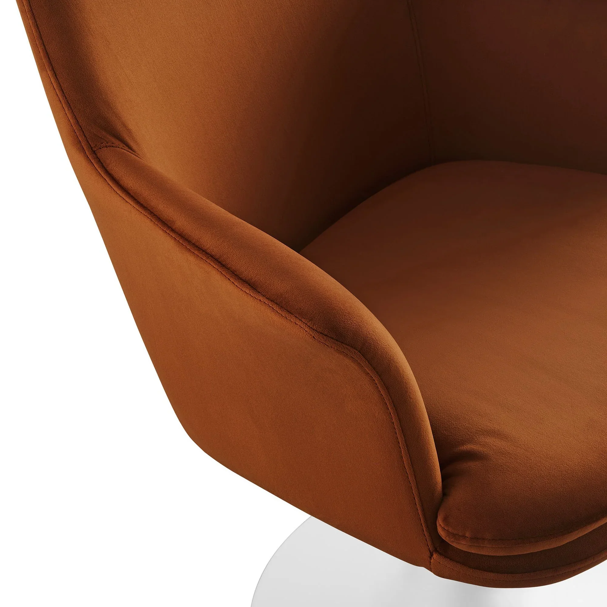 Lippa Swivel Dining Upholstered Armchair - Image 17