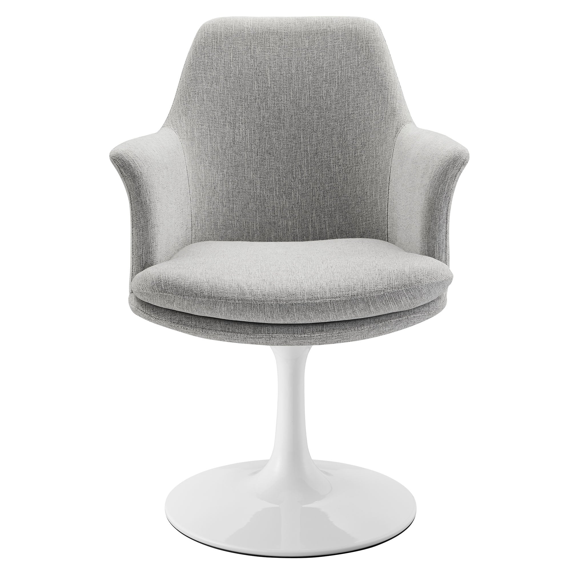Lippa Swivel Dining Upholstered Armchair - Image 4