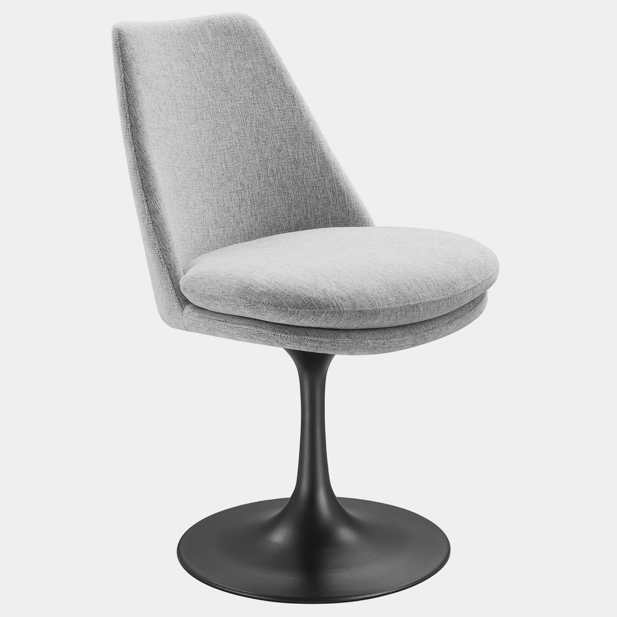 Lippa Swivel Dining Upholstered Side Chair - Image 11