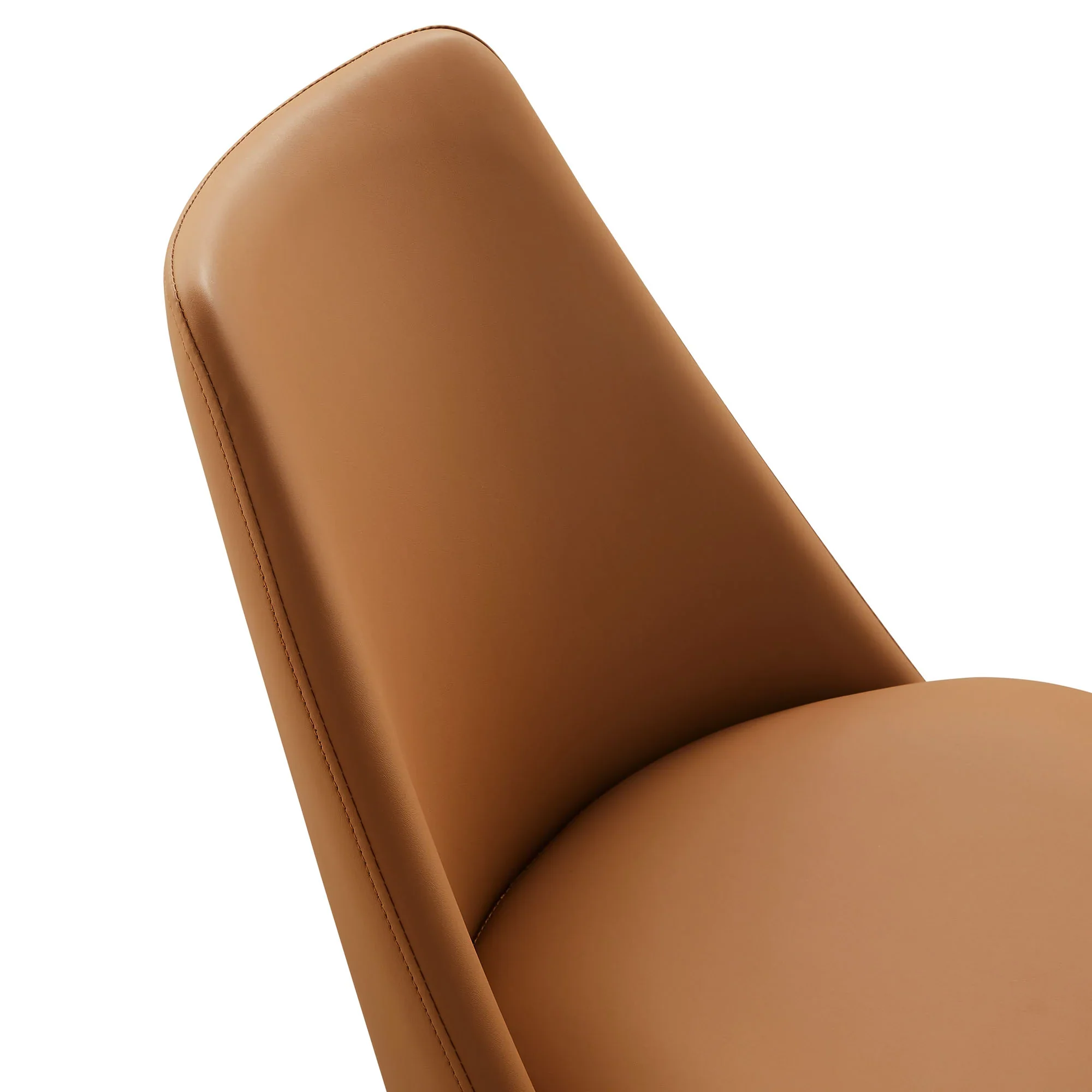 Lippa Swivel Dining Vegan Leather Side Chair - Image 17