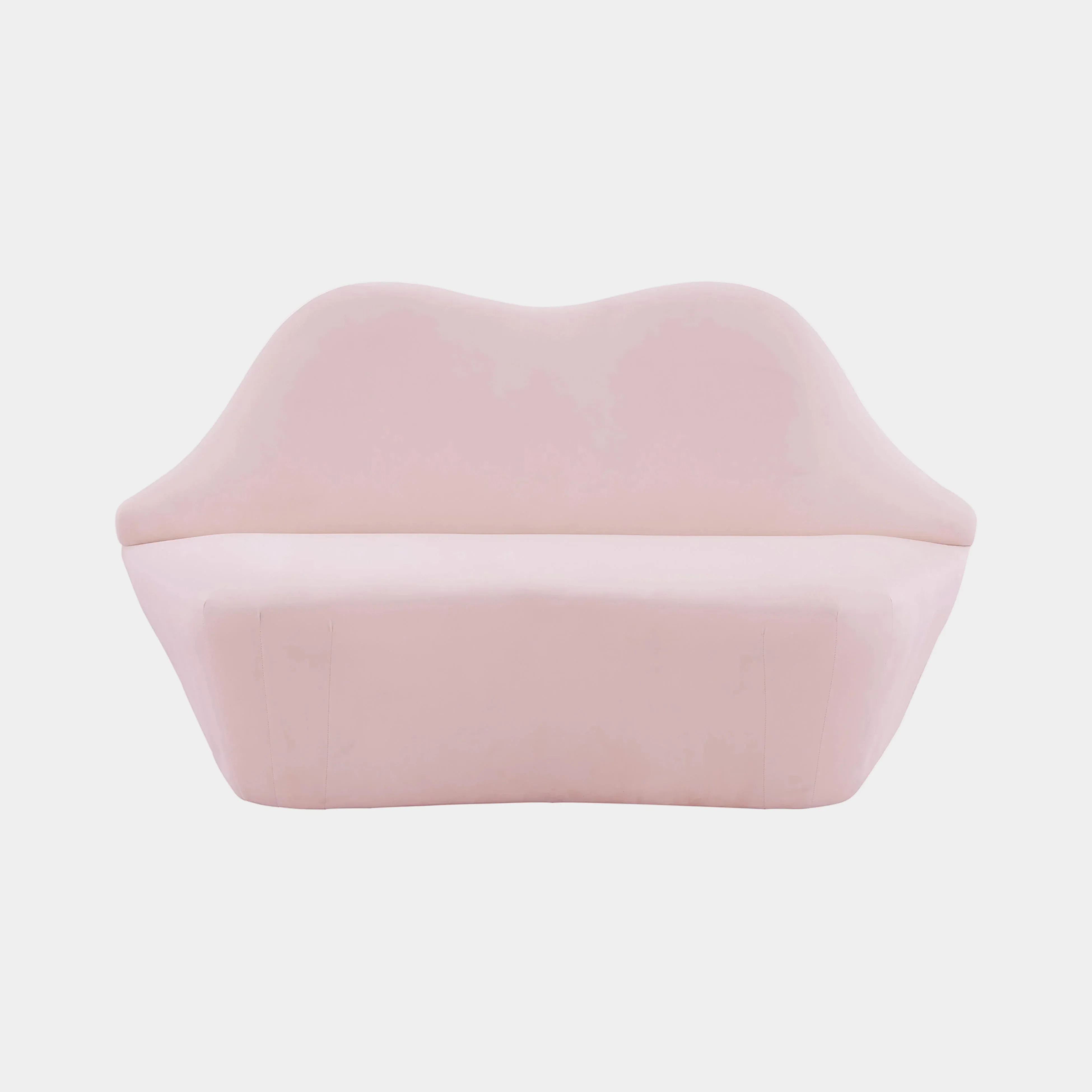 Lips 68" Performance Velvet Settee