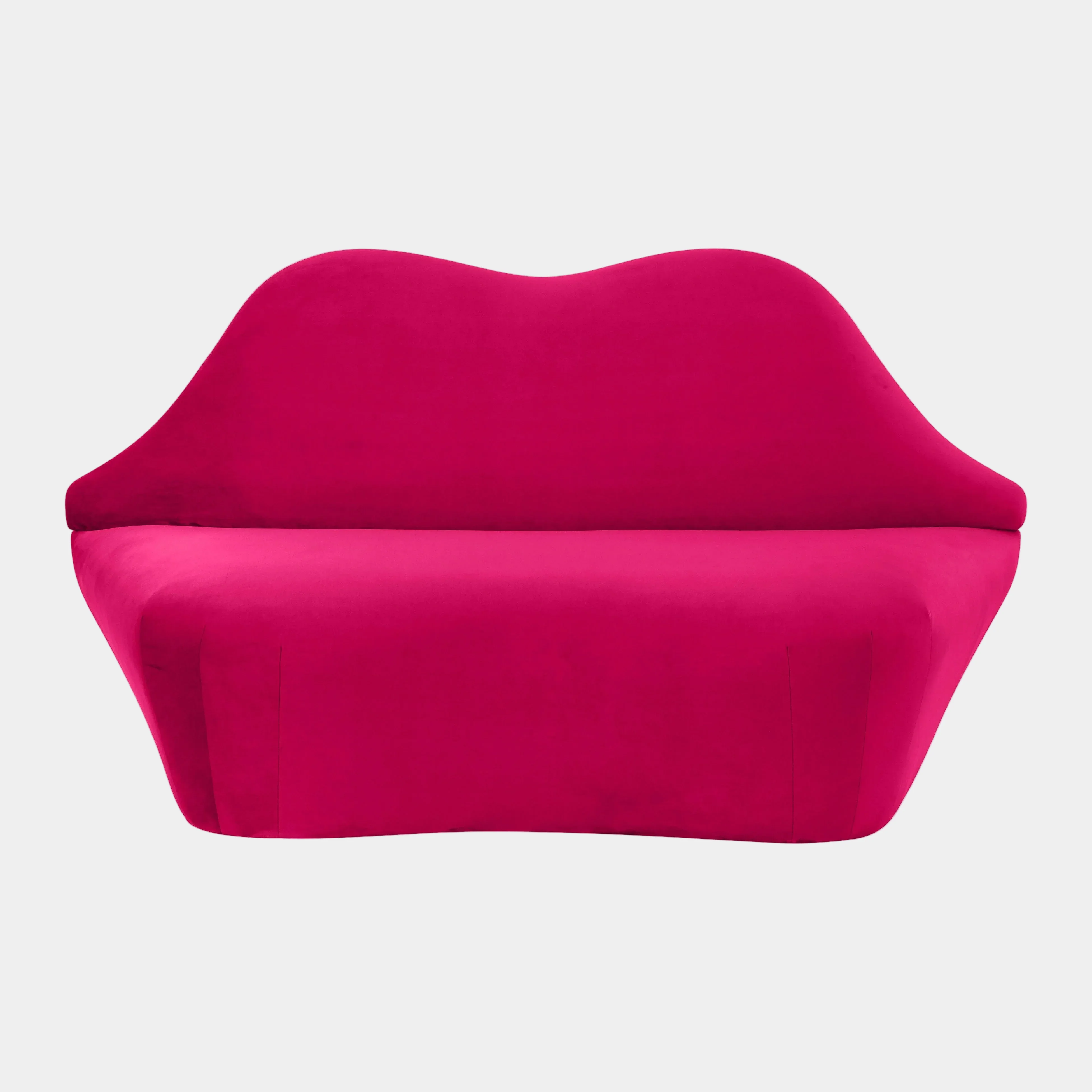 Lips 68" Performance Velvet Settee - Image 7