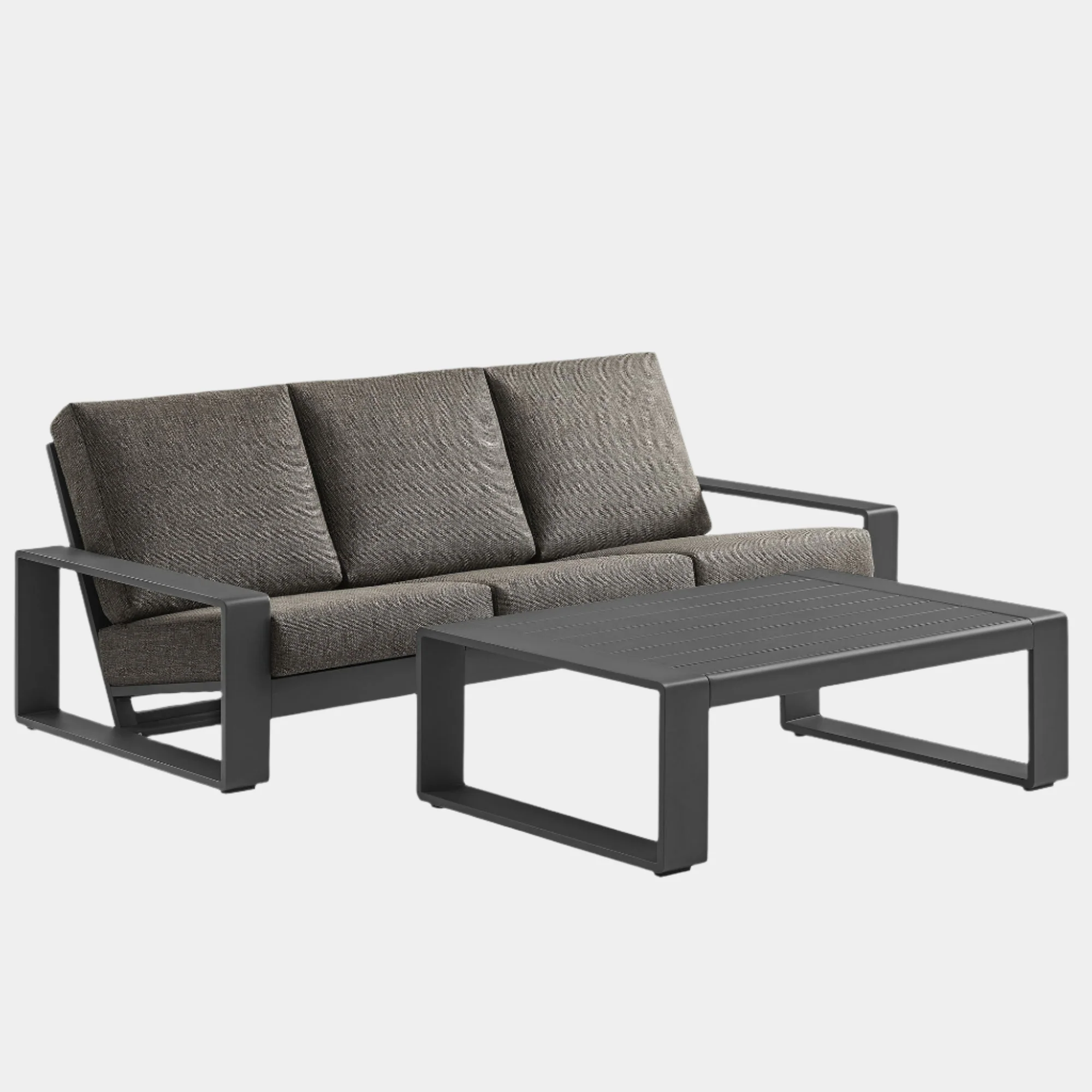 Lirienne 2-Piece Outdoor Patio Aluminum Furniture Set - Image 7