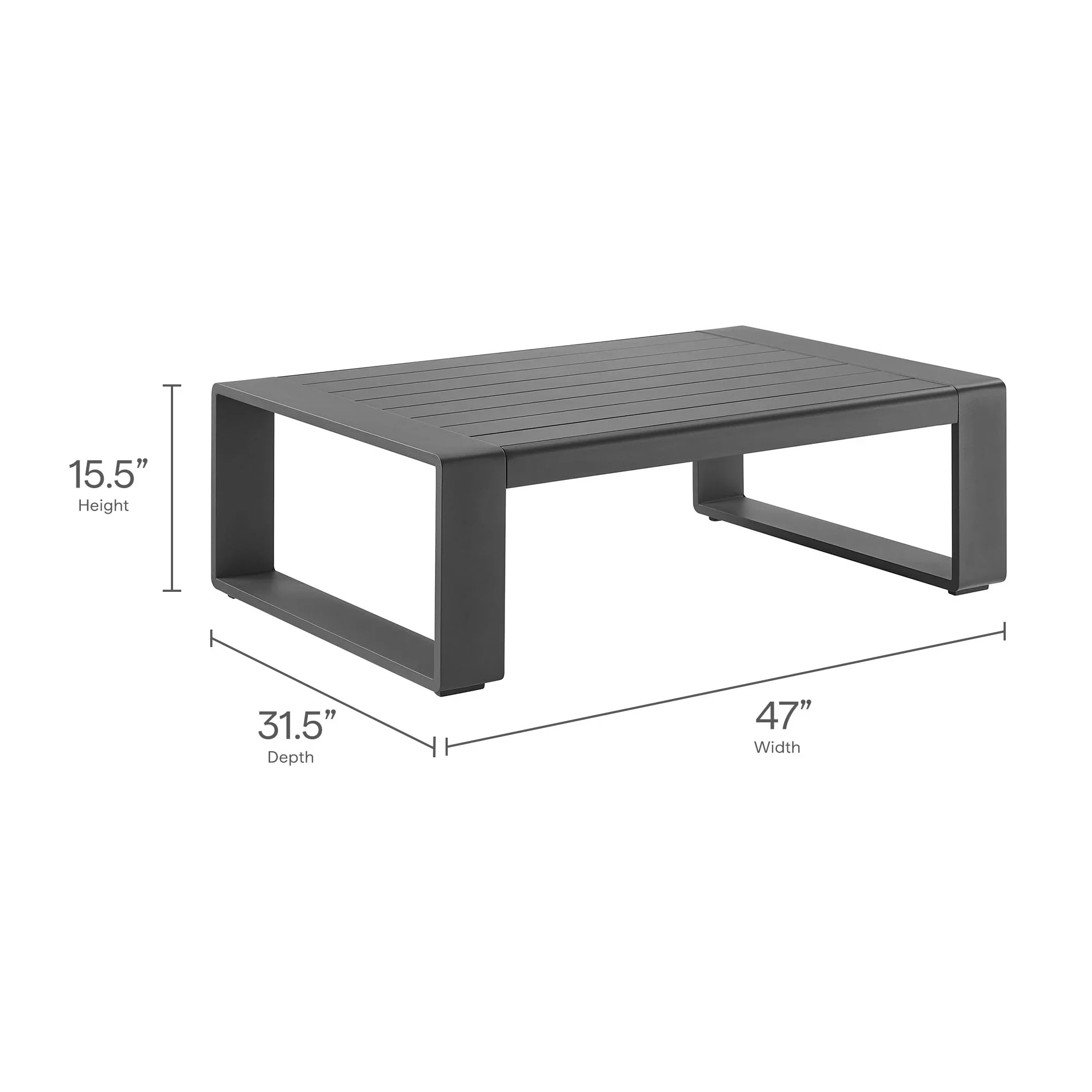 Lirienne 4-Piece Outdoor Patio Aluminum Furniture Set - Image 26