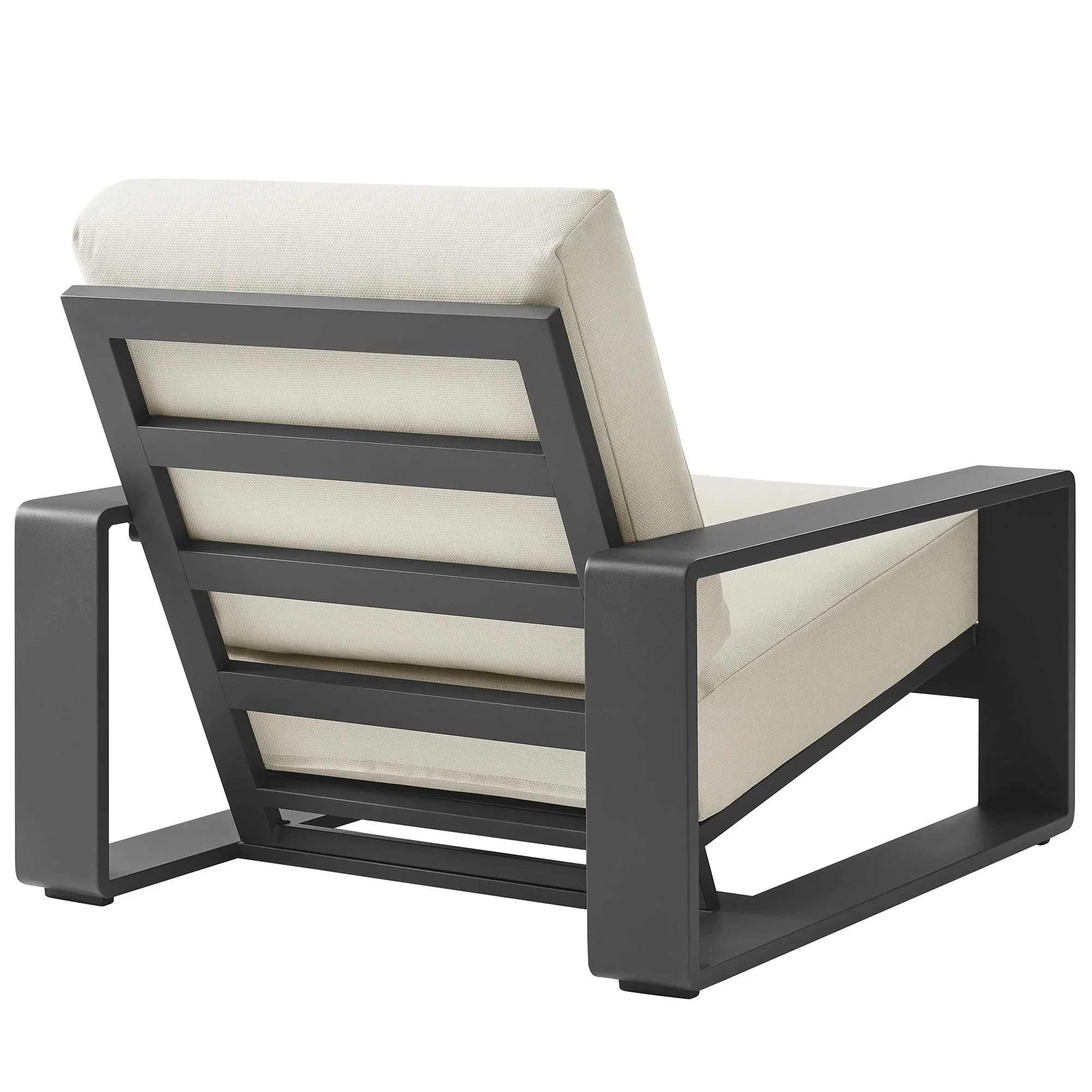 Lirienne Outdoor Patio Aluminum Armchair - Image 14