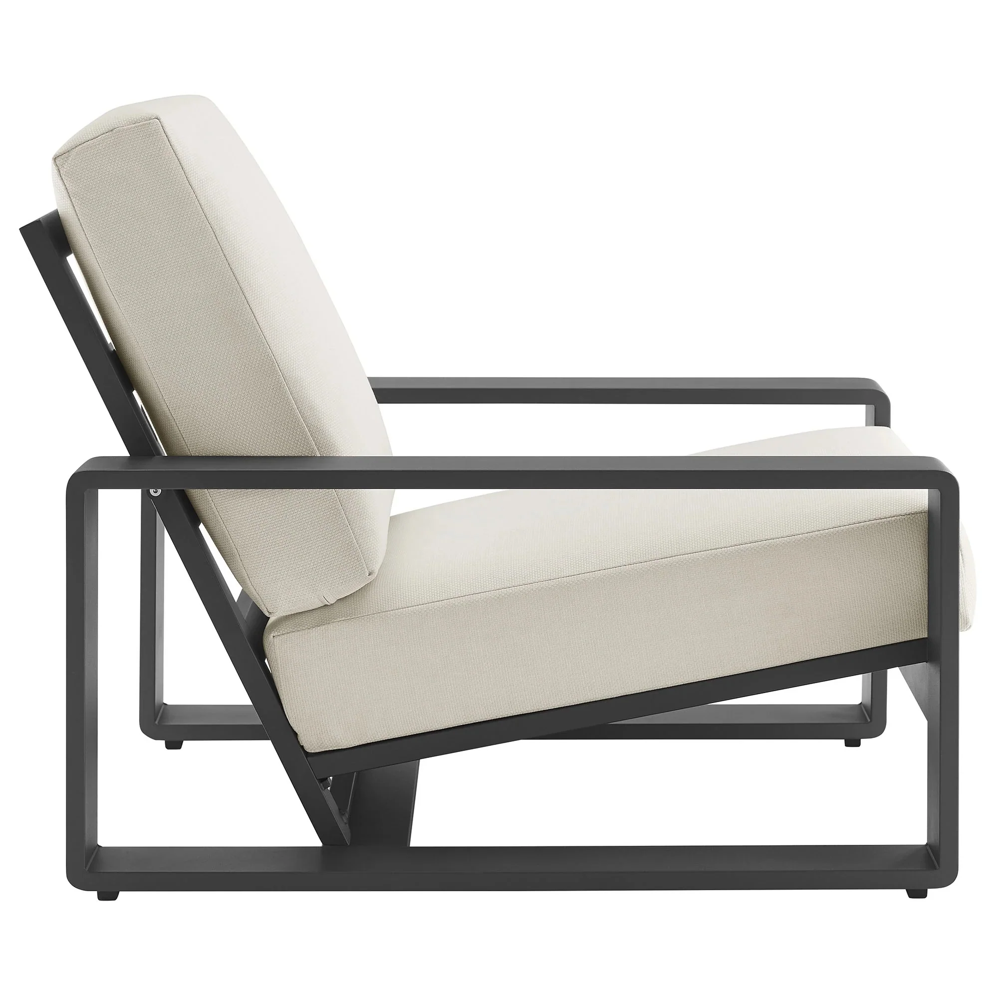 Lirienne Outdoor Patio Aluminum Armchair - Image 15