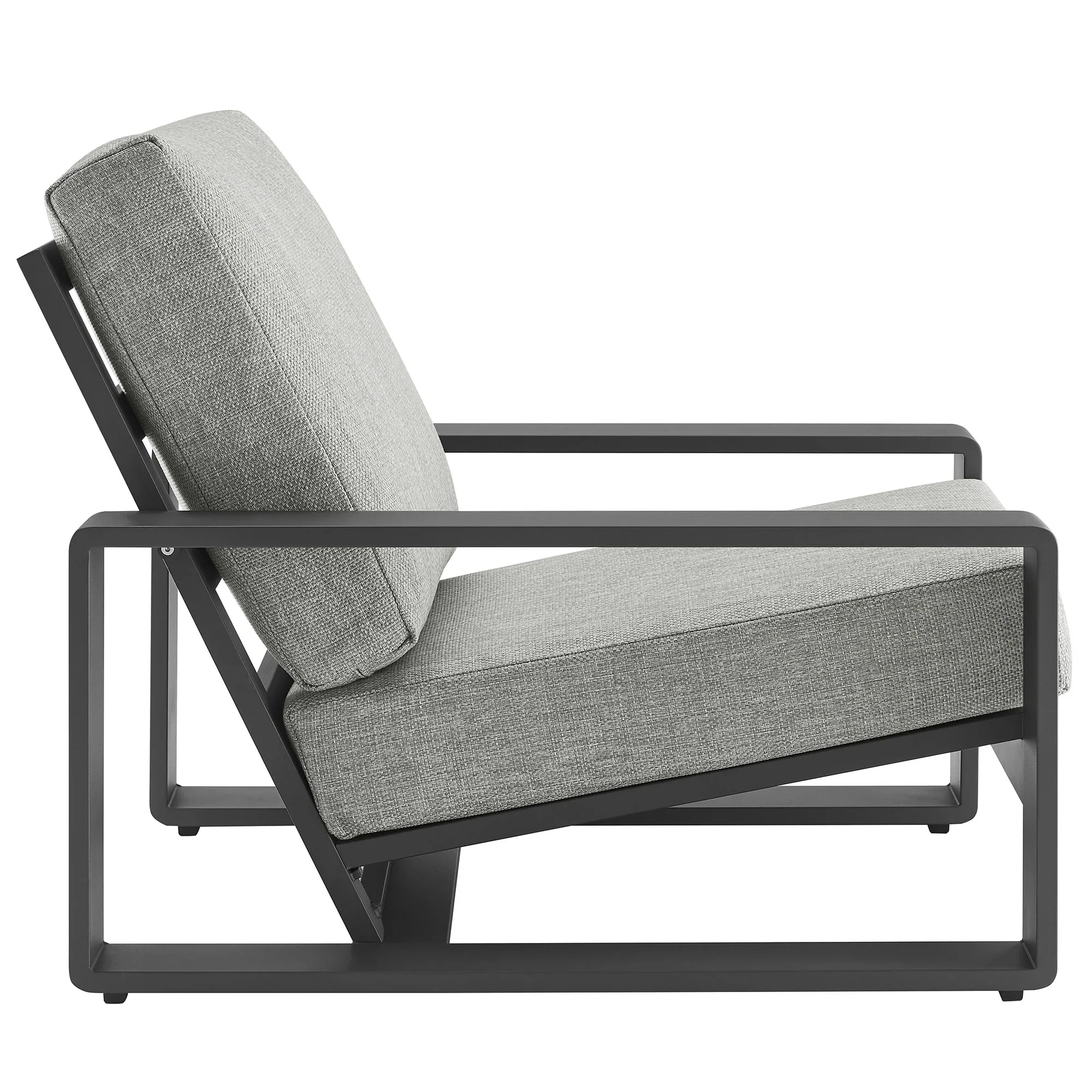 Lirienne Outdoor Patio Aluminum Armchair - Image 6