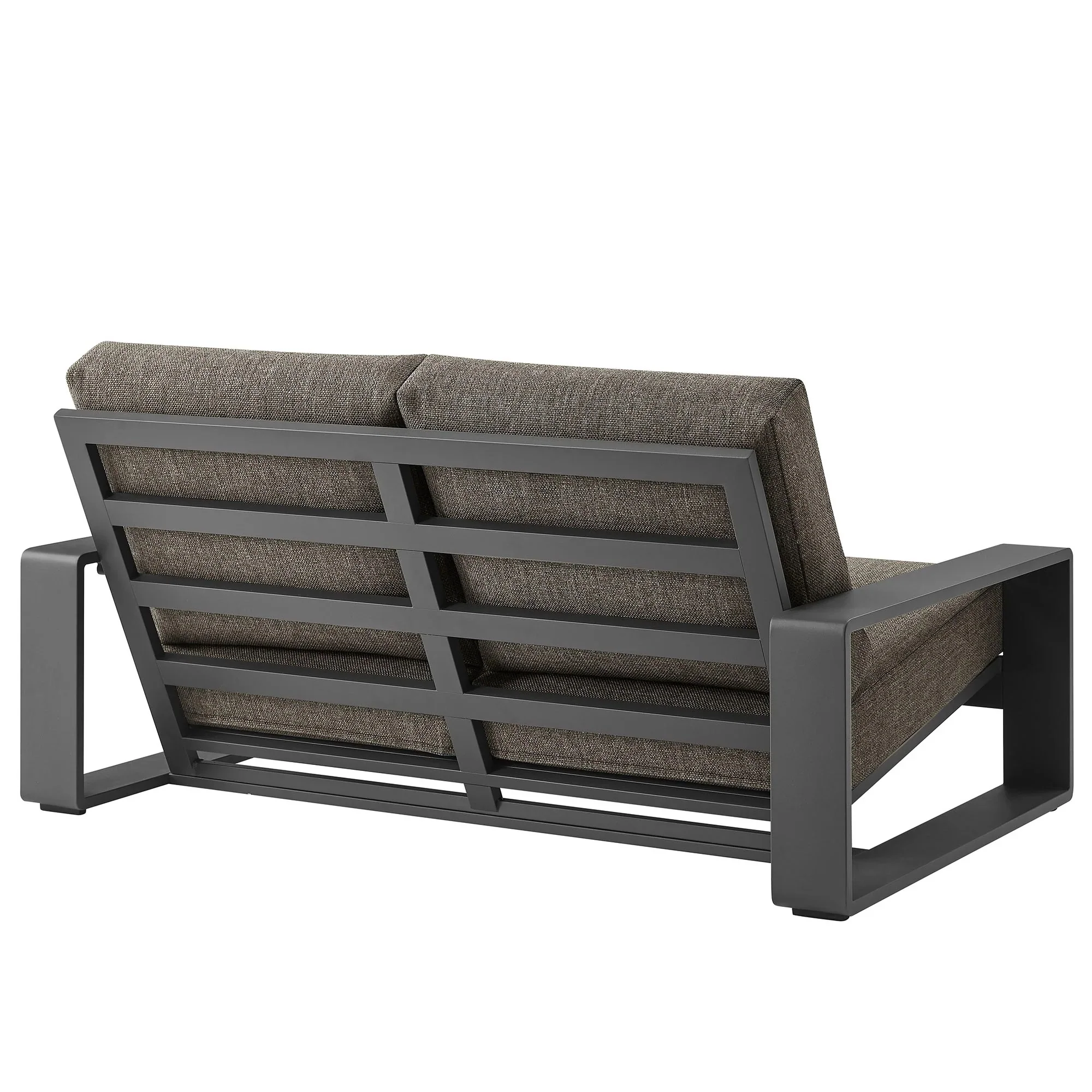 Lirienne Outdoor Patio Aluminum Loveseat - Image 24