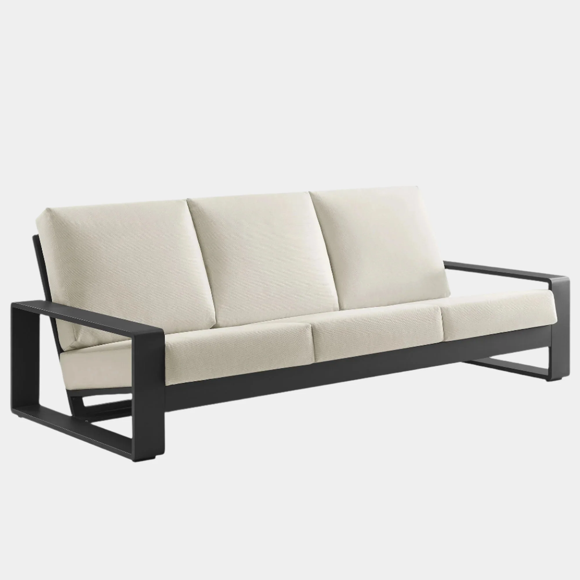 Lirienne Outdoor Patio Aluminum Sofa - Image 10