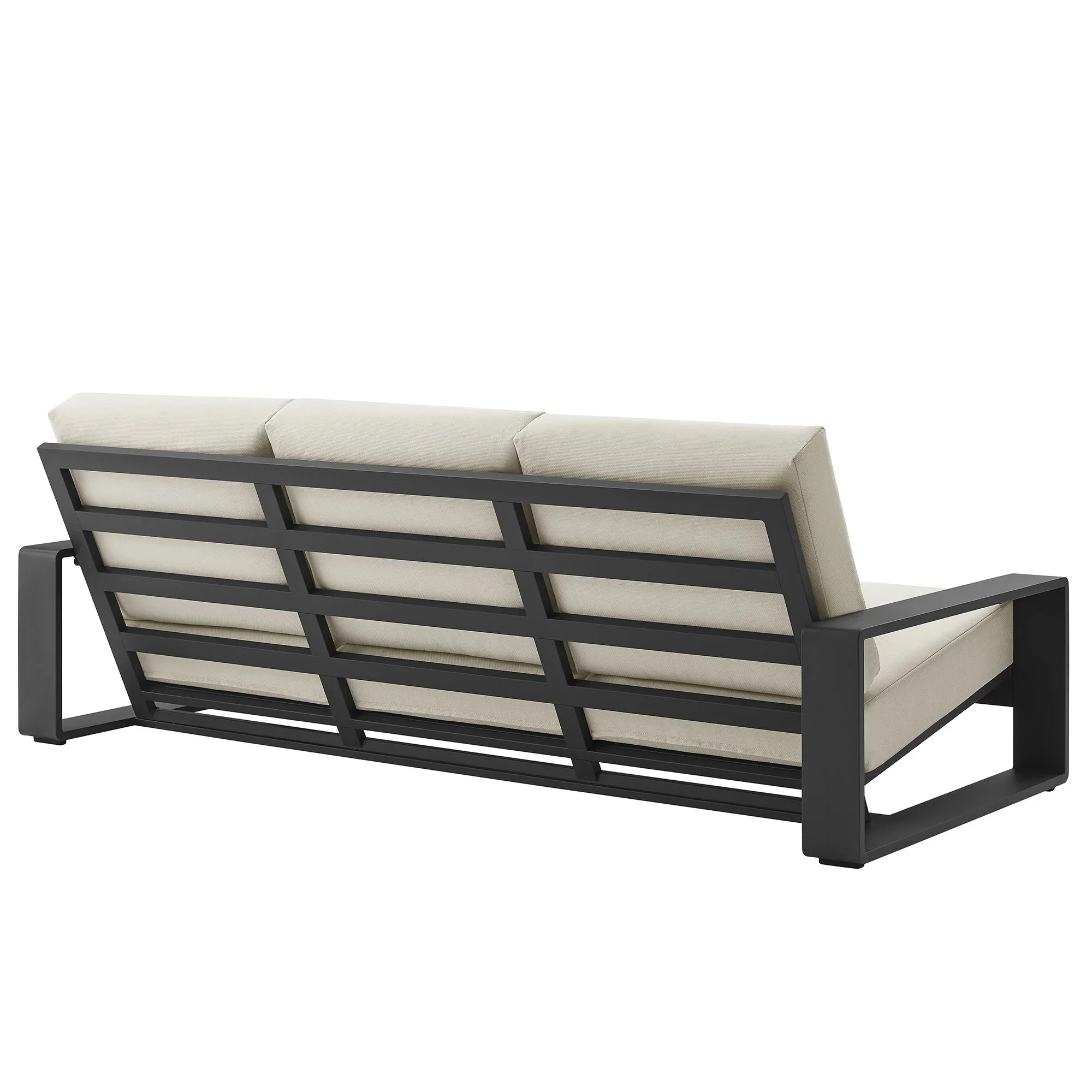 Lirienne Outdoor Patio Aluminum Sofa - Image 14