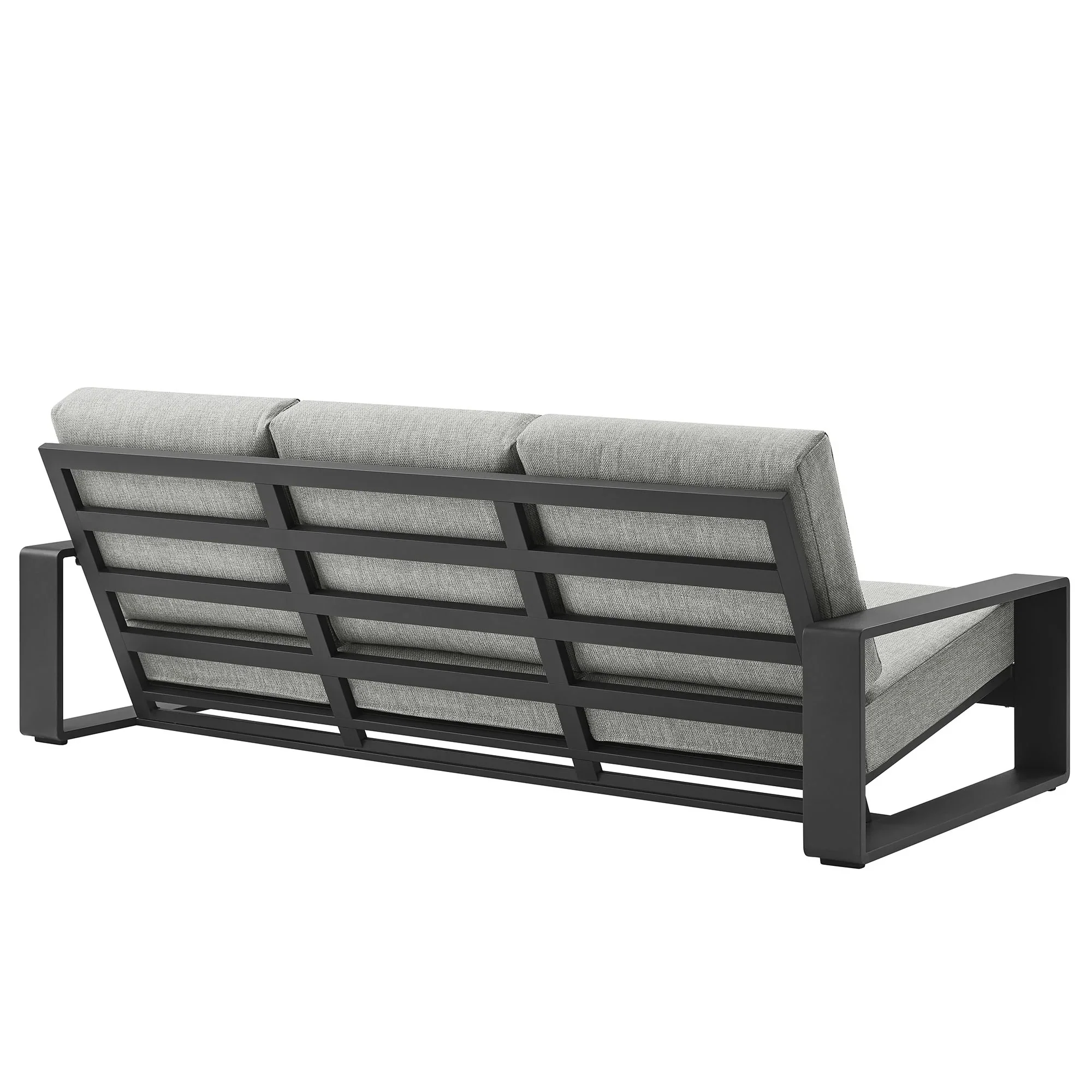 Lirienne Outdoor Patio Aluminum Sofa - Image 5