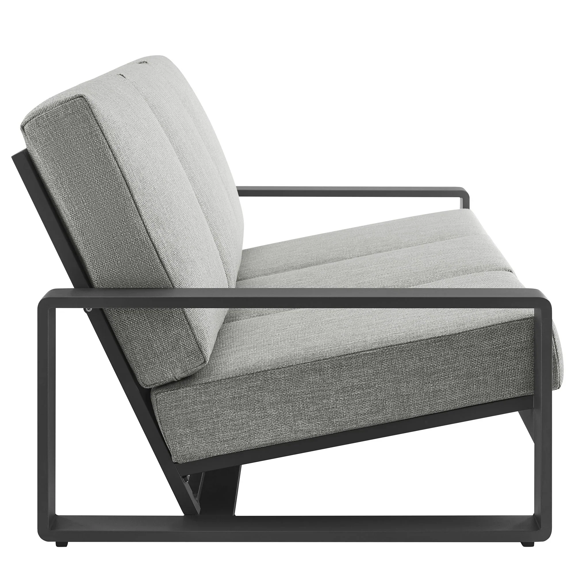 Lirienne Outdoor Patio Aluminum Sofa - Image 6
