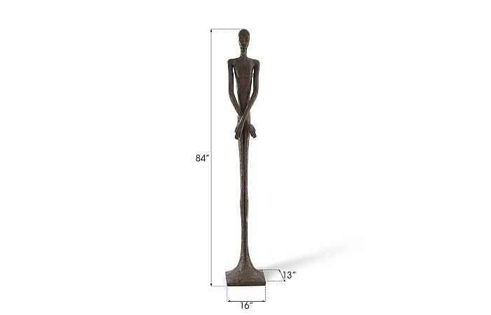 Lloyd Sculpture, Resin, Bronze Finish - Image 5