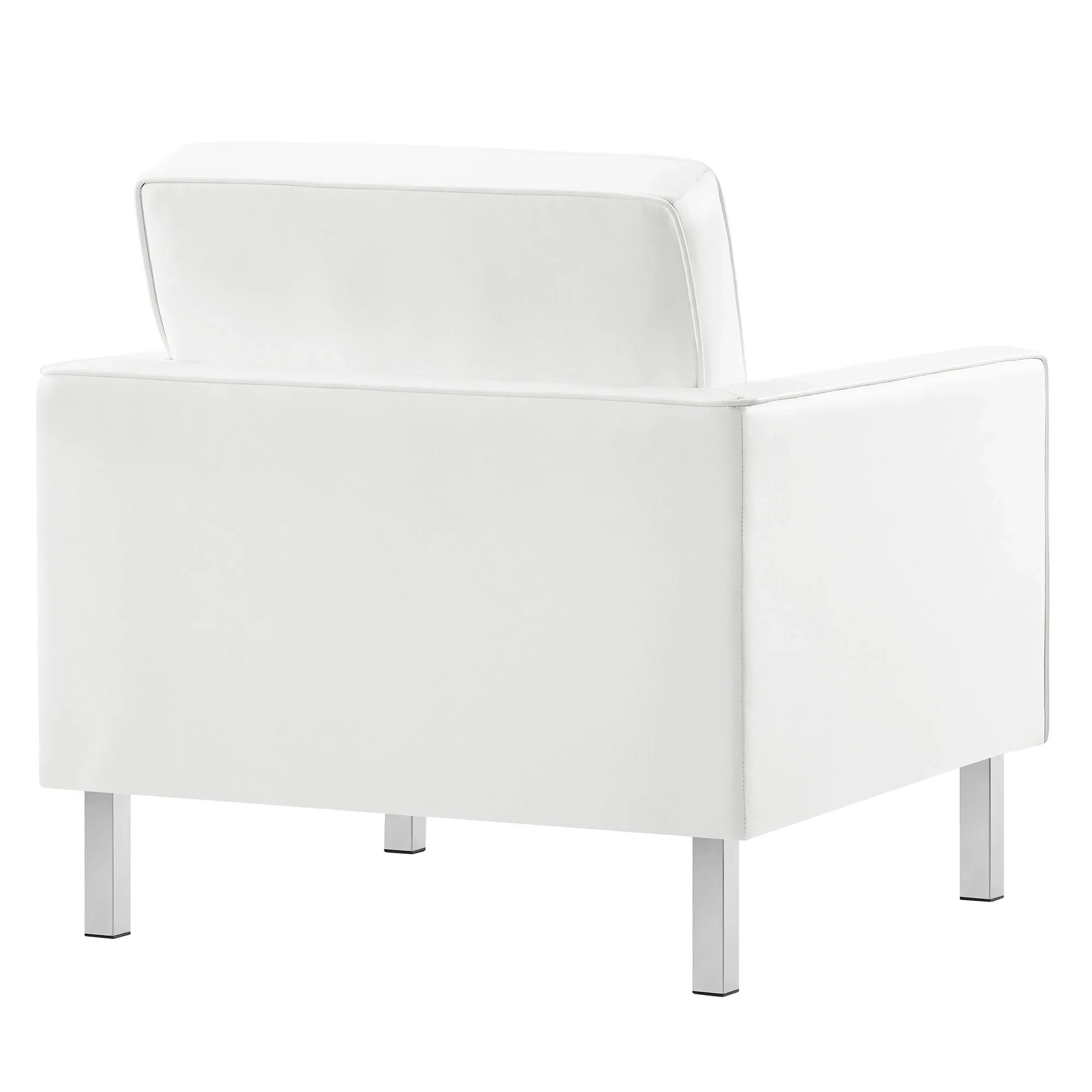 Loft Tufted Vegan Leather Armchair - Image 32