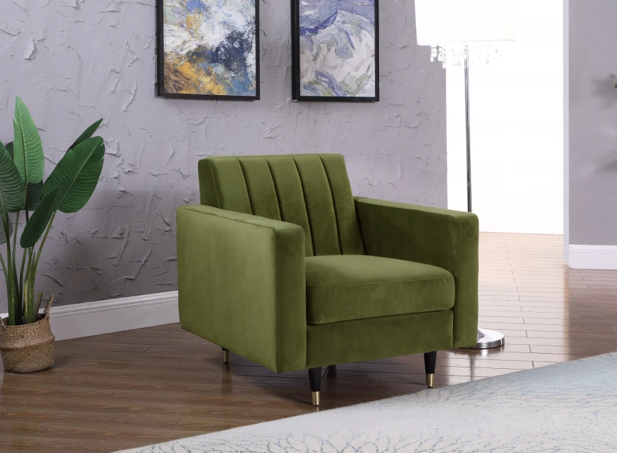 Lola Velvet Upholstered Chair - Image 14