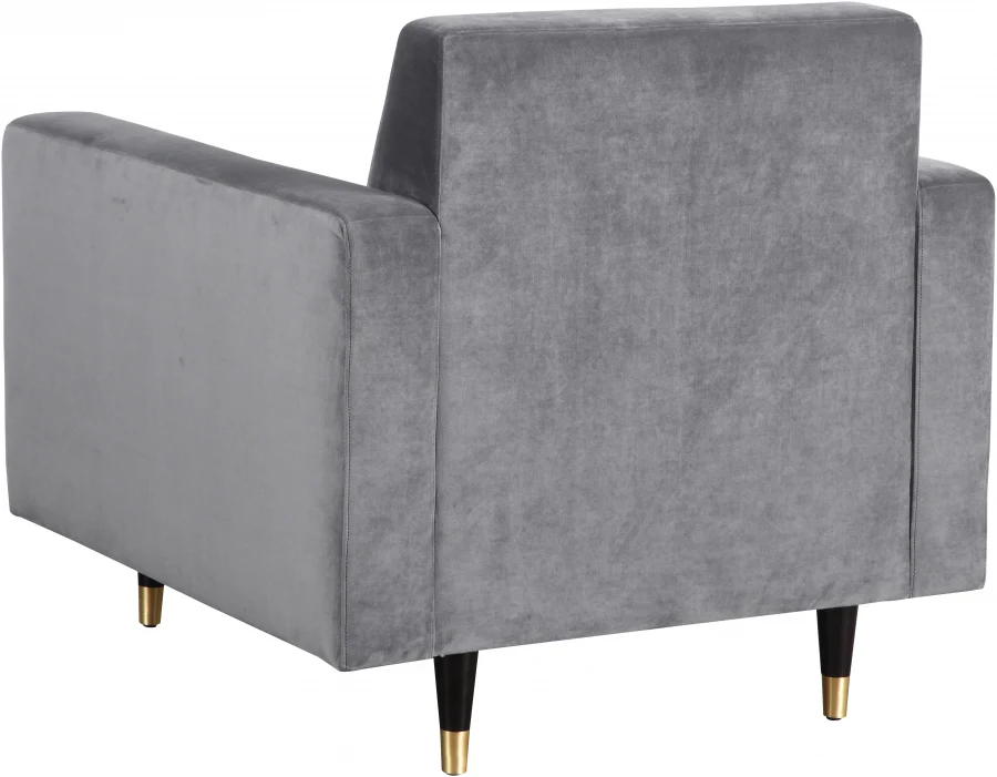 Lola Velvet Upholstered Chair - Image 3