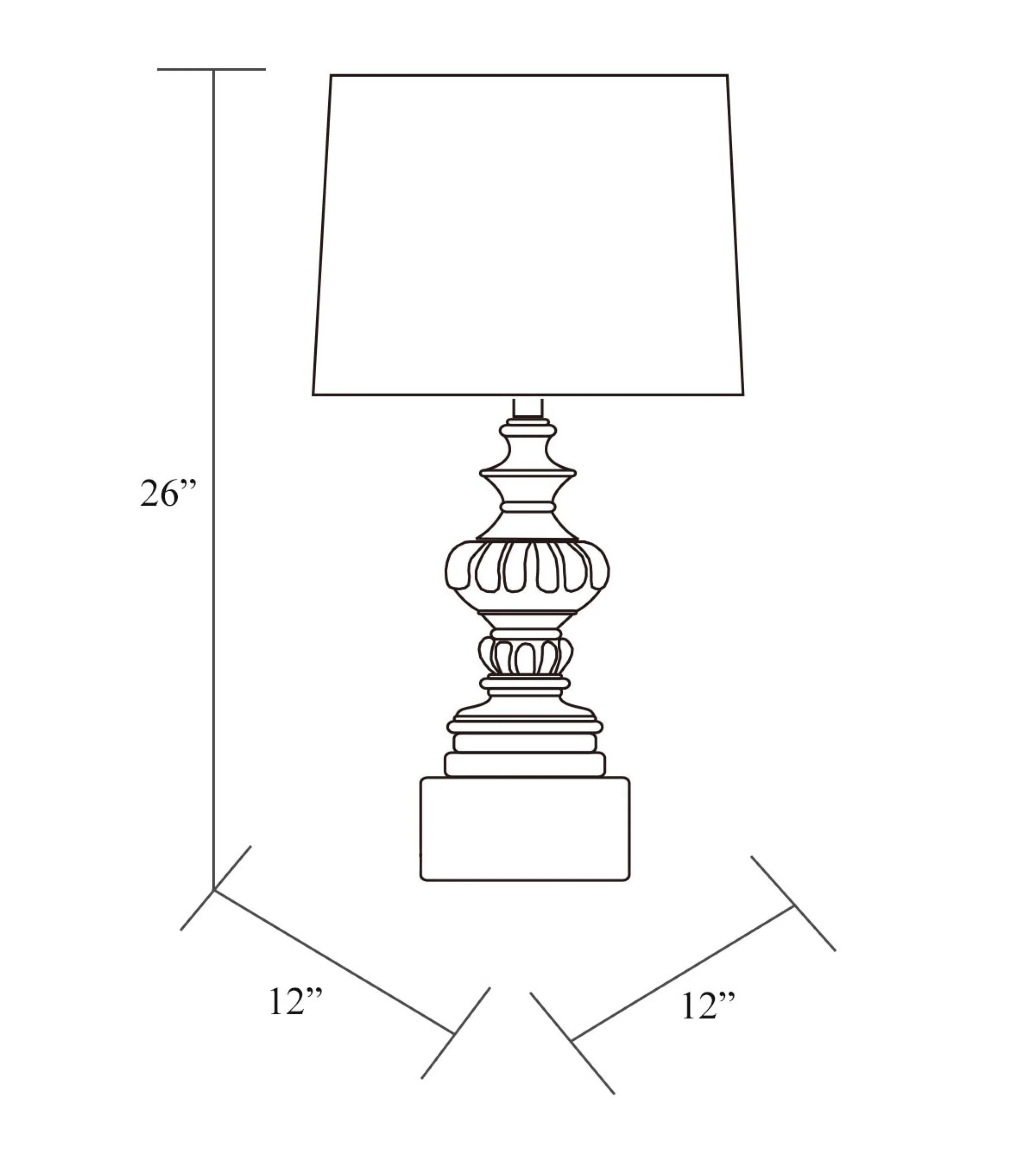 Lottie Accent Table Lamp - Image 8