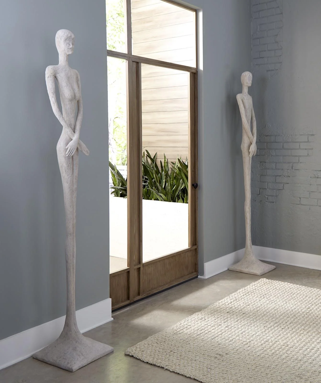 Lottie Sculpture, Resin, Roman Stone - Image 8