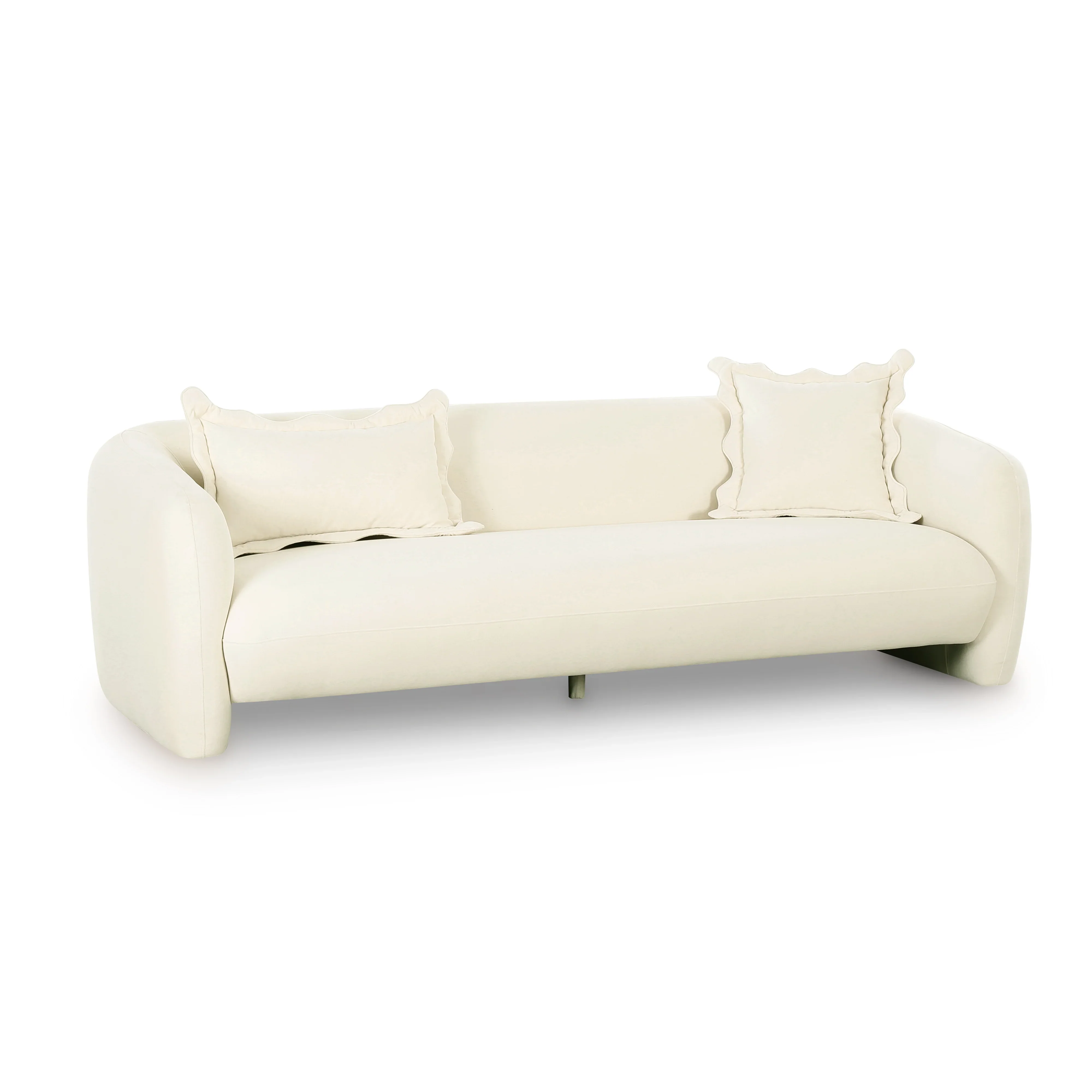 Lou 91" Performance Velvet Sofa - Image 10