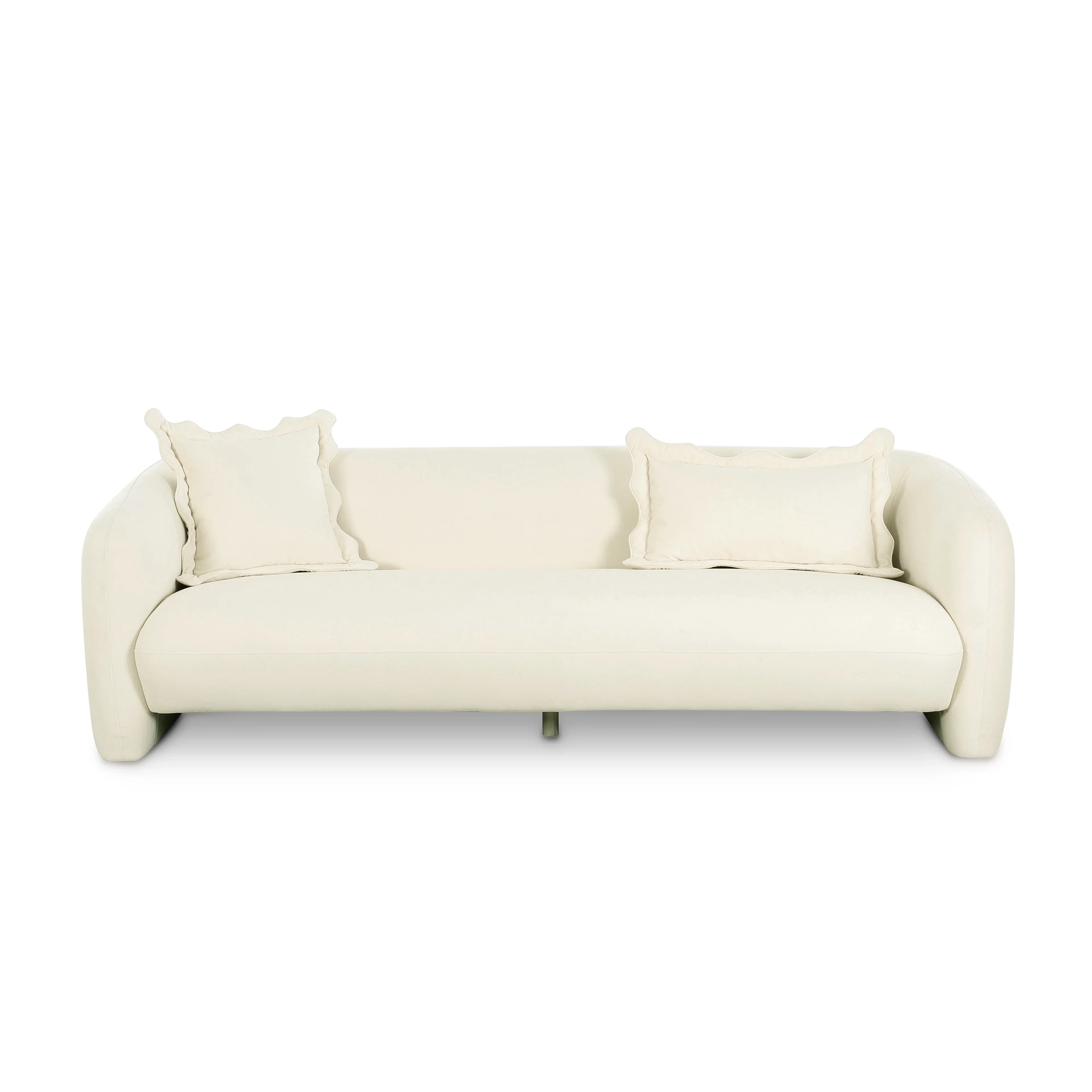 Lou 91" Performance Velvet Sofa - Image 11