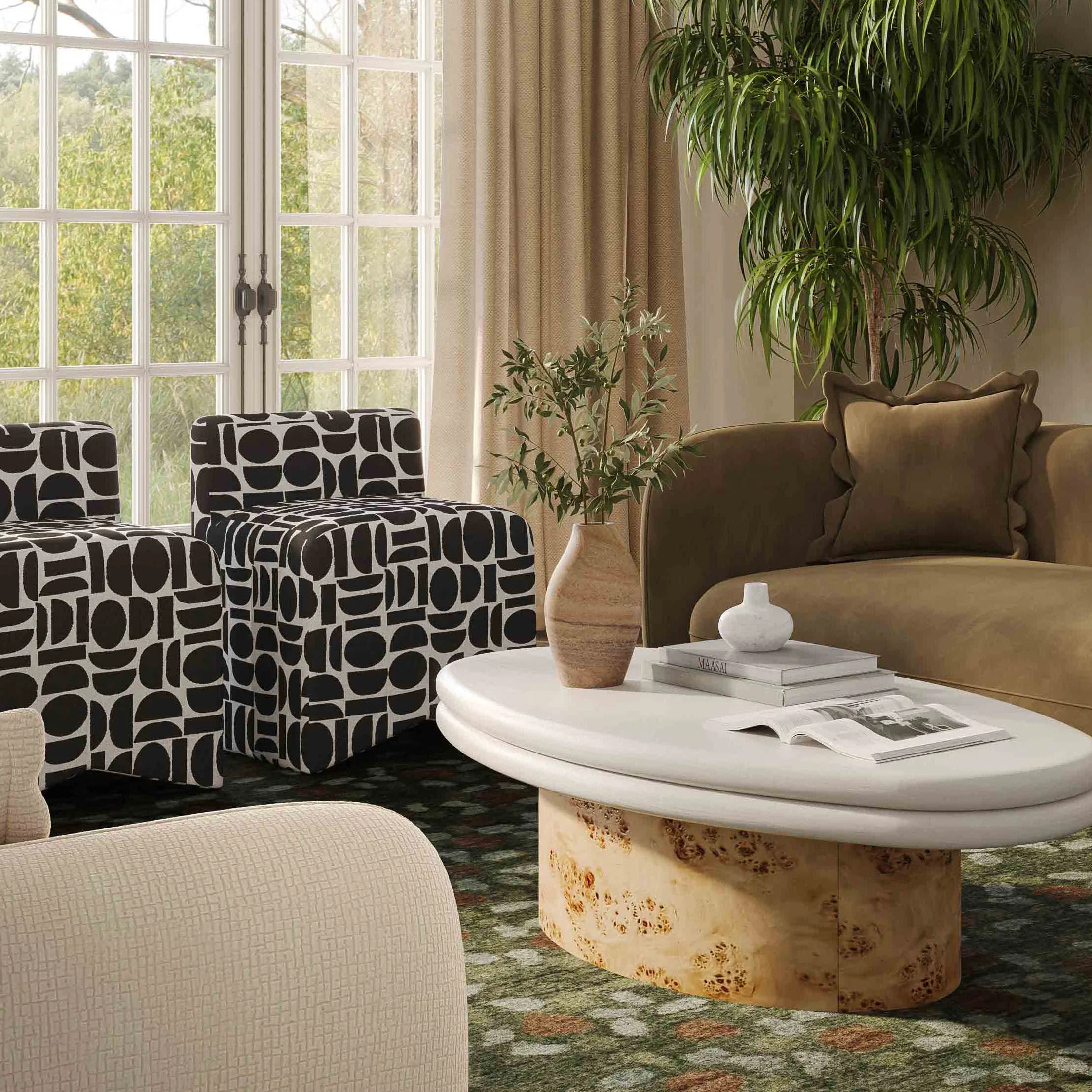 Lou 91" Performance Velvet Sofa - Image 8