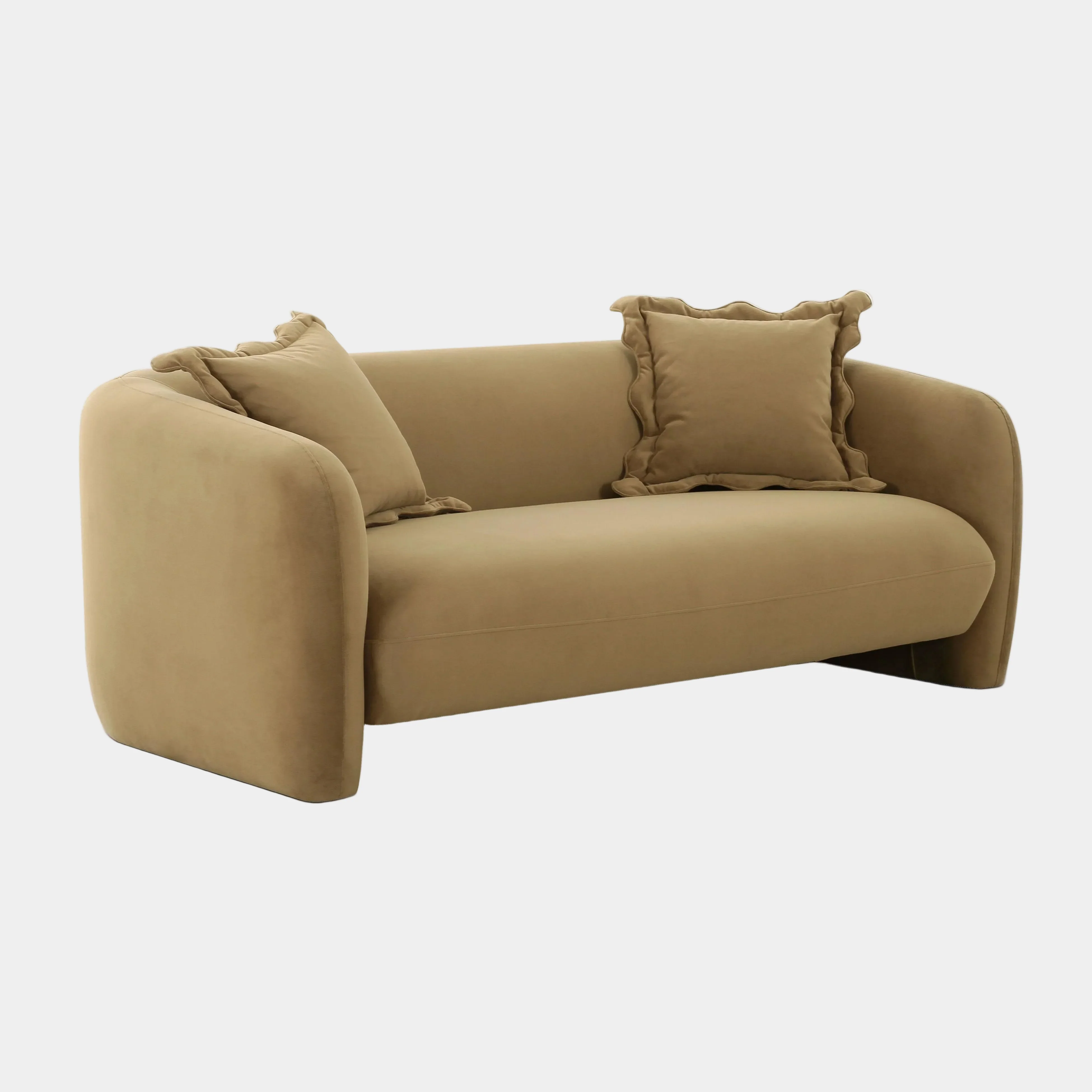 Lou 71.5" Performance Velvet Loveseat - Image 6
