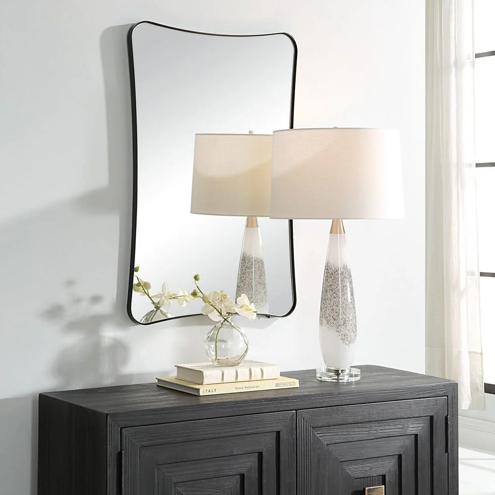 Loudon Vanity Mirror, Black - Image 2