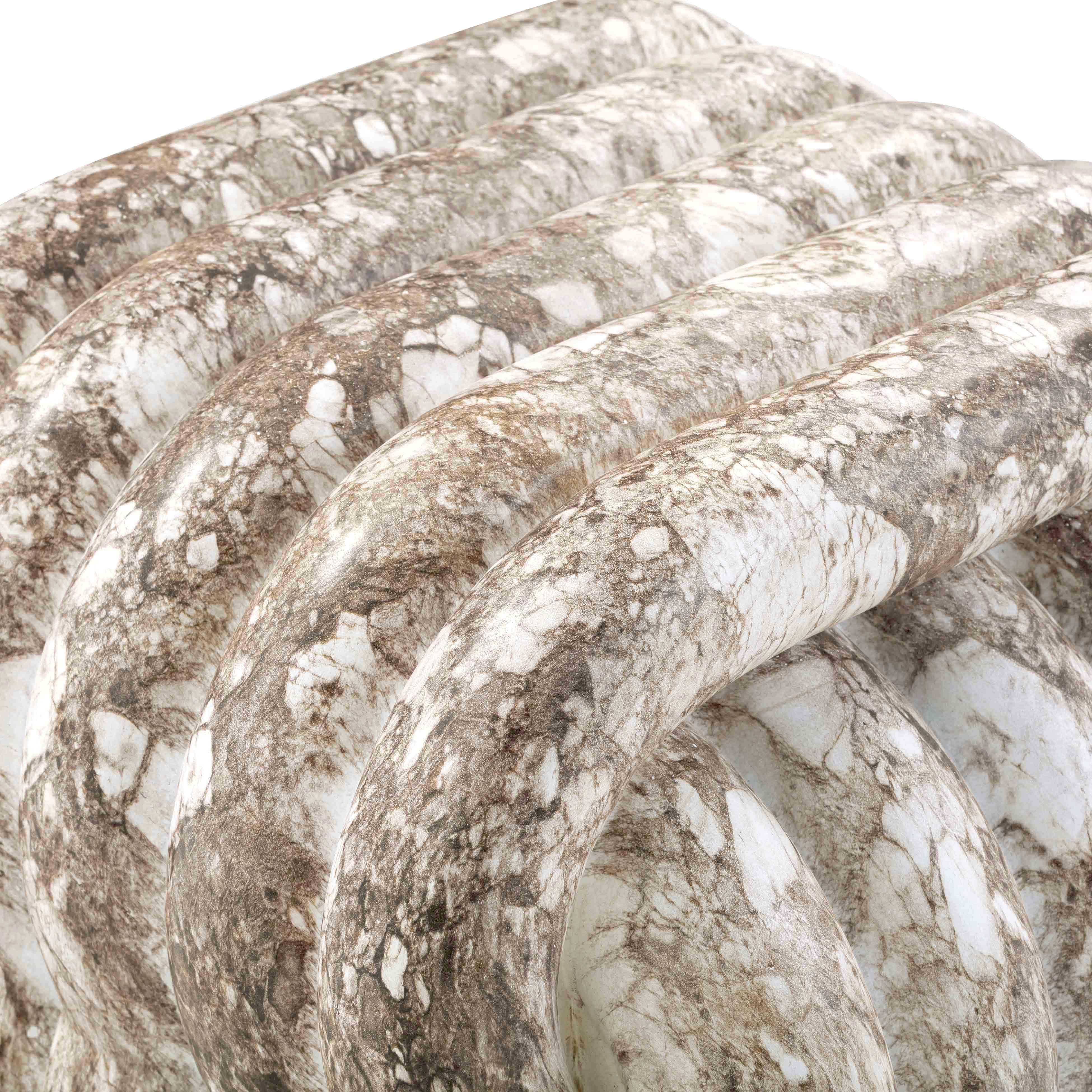 Love Knot Concrete Indoor / Outdoor Accent Stool - Image 13
