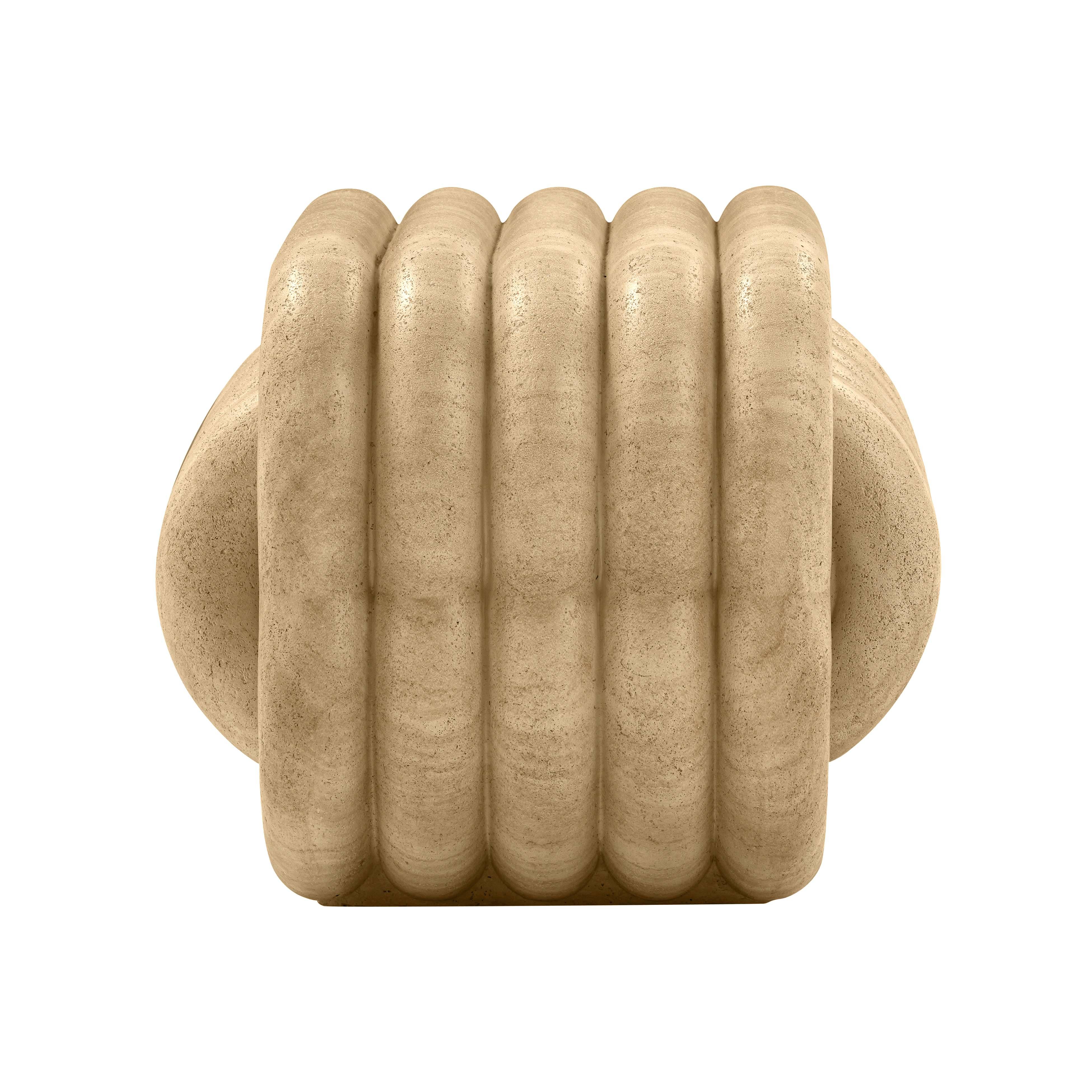 Love Knot Concrete Indoor / Outdoor Accent Stool - Image 4