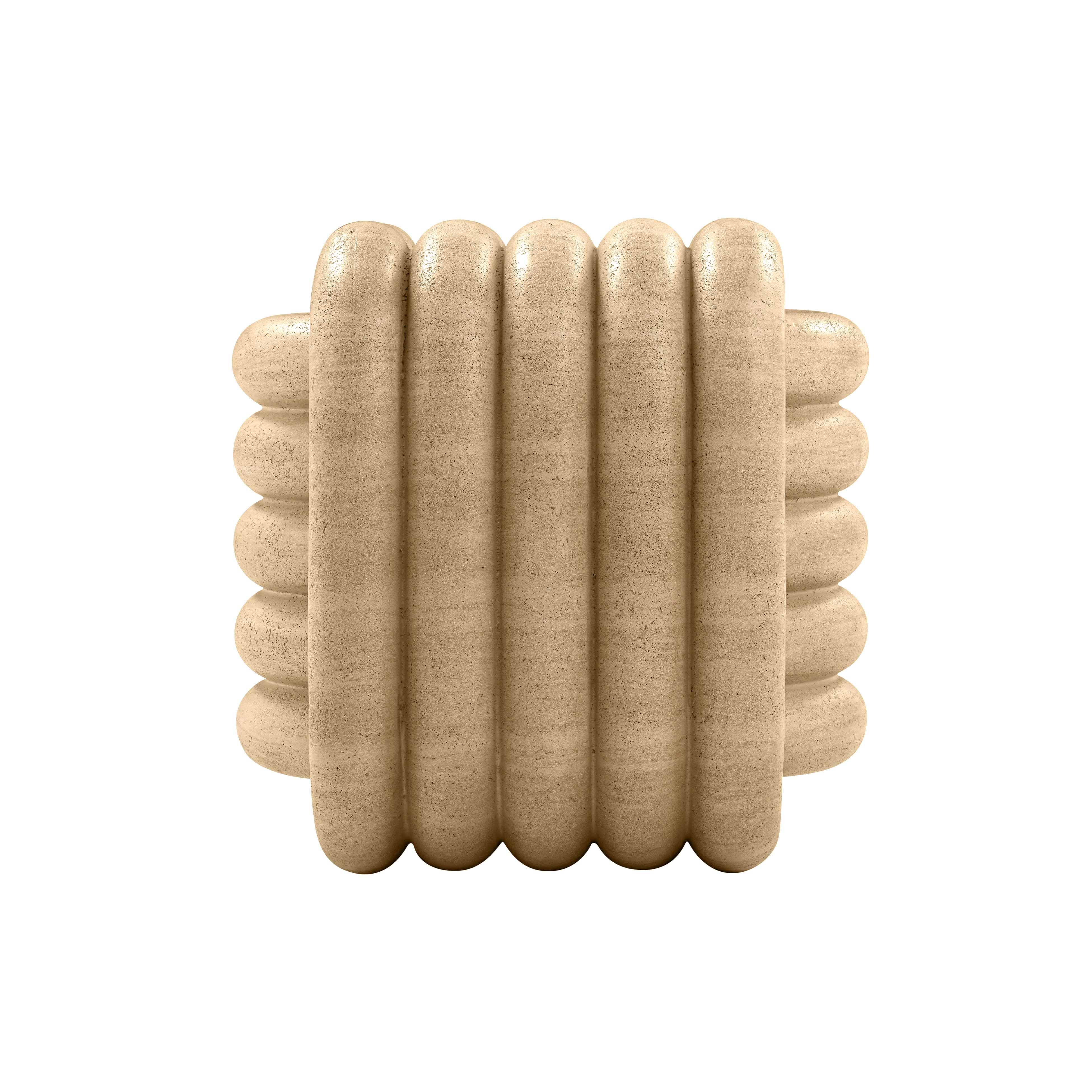 Love Knot Concrete Indoor / Outdoor Accent Stool - Image 5