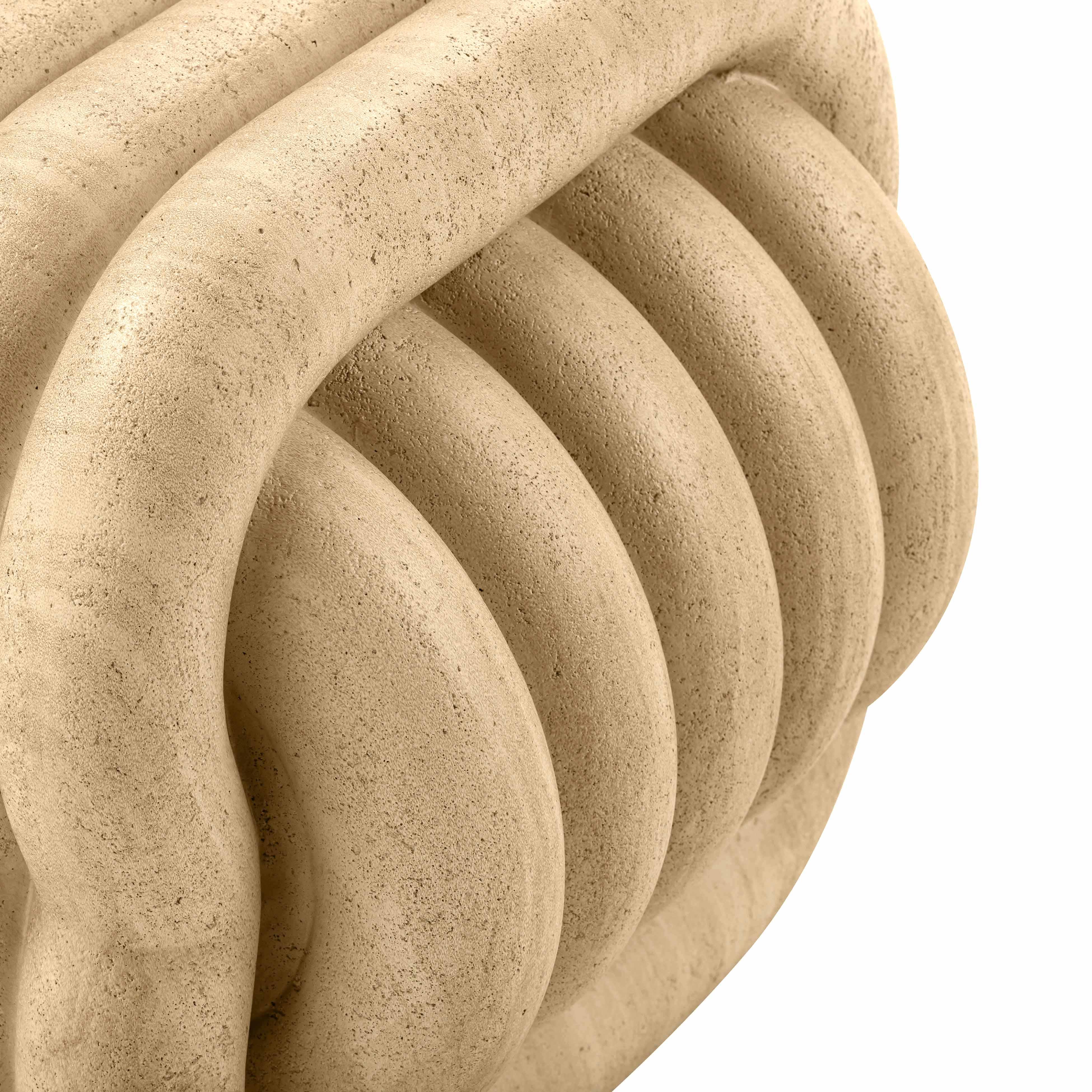 Love Knot Concrete Indoor / Outdoor Accent Stool - Image 6