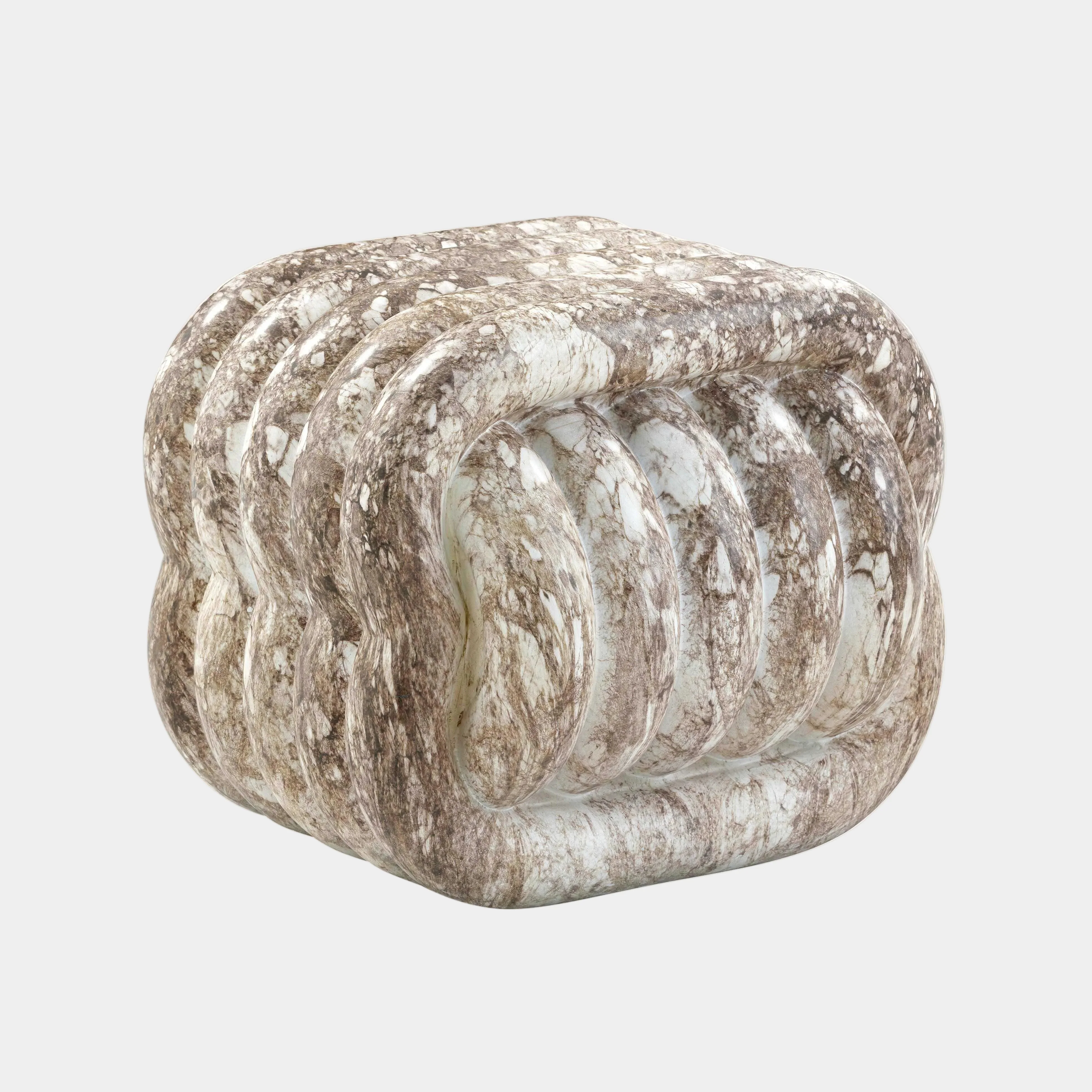 Love Knot Concrete Indoor / Outdoor Accent Stool - Image 8