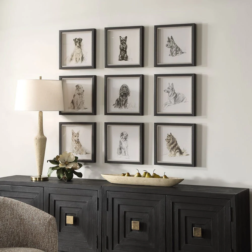 Loyal Companion Framed Prints, S/9 - Image 3