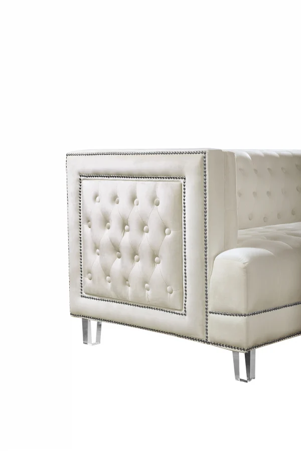 Lucas Velvet Upholstered Chair - Image 8