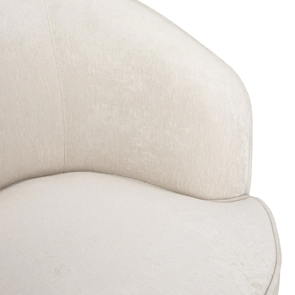 Lucien Chair: Brilliant Ivory - Image 6