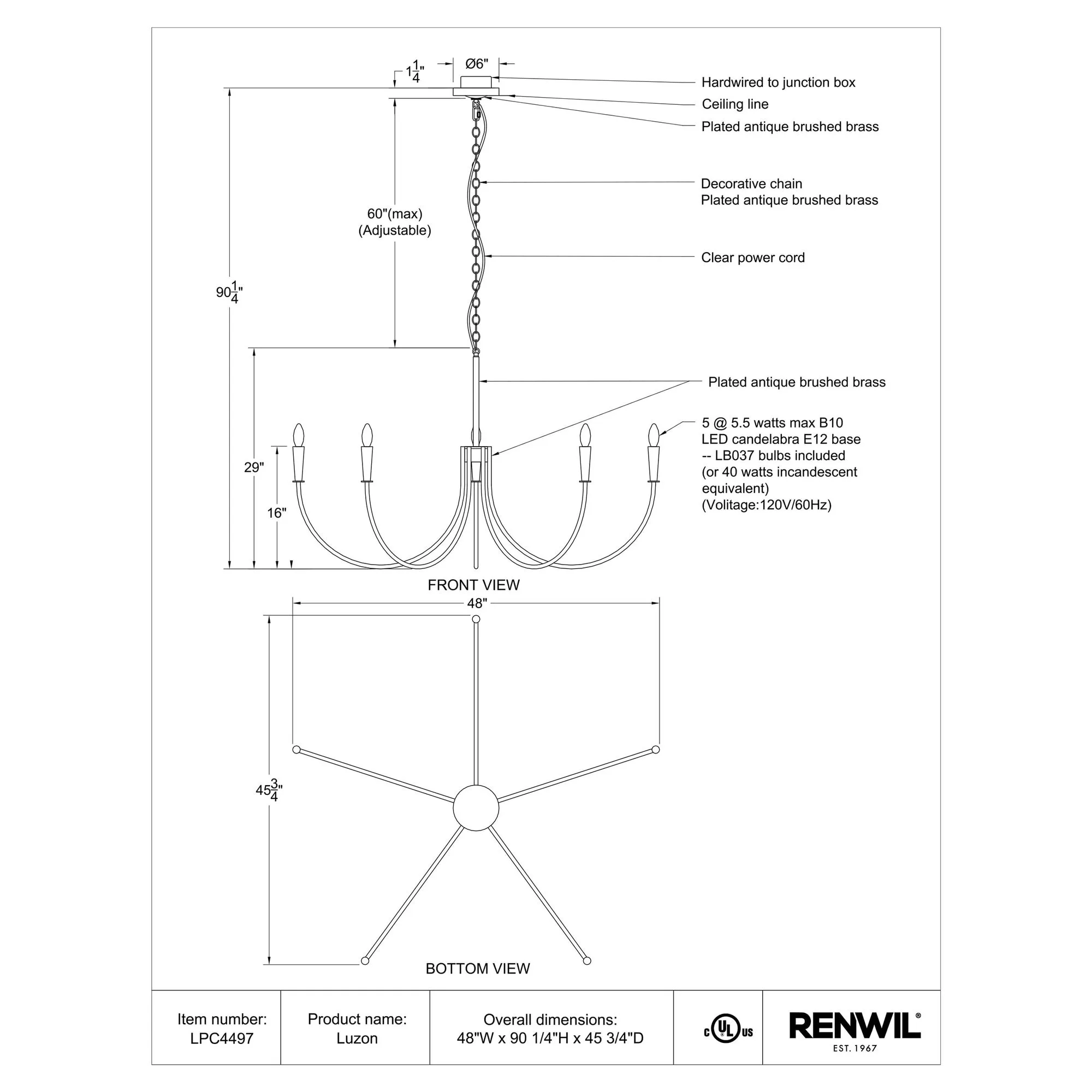 Luzon Pendant Lamp - Image 7