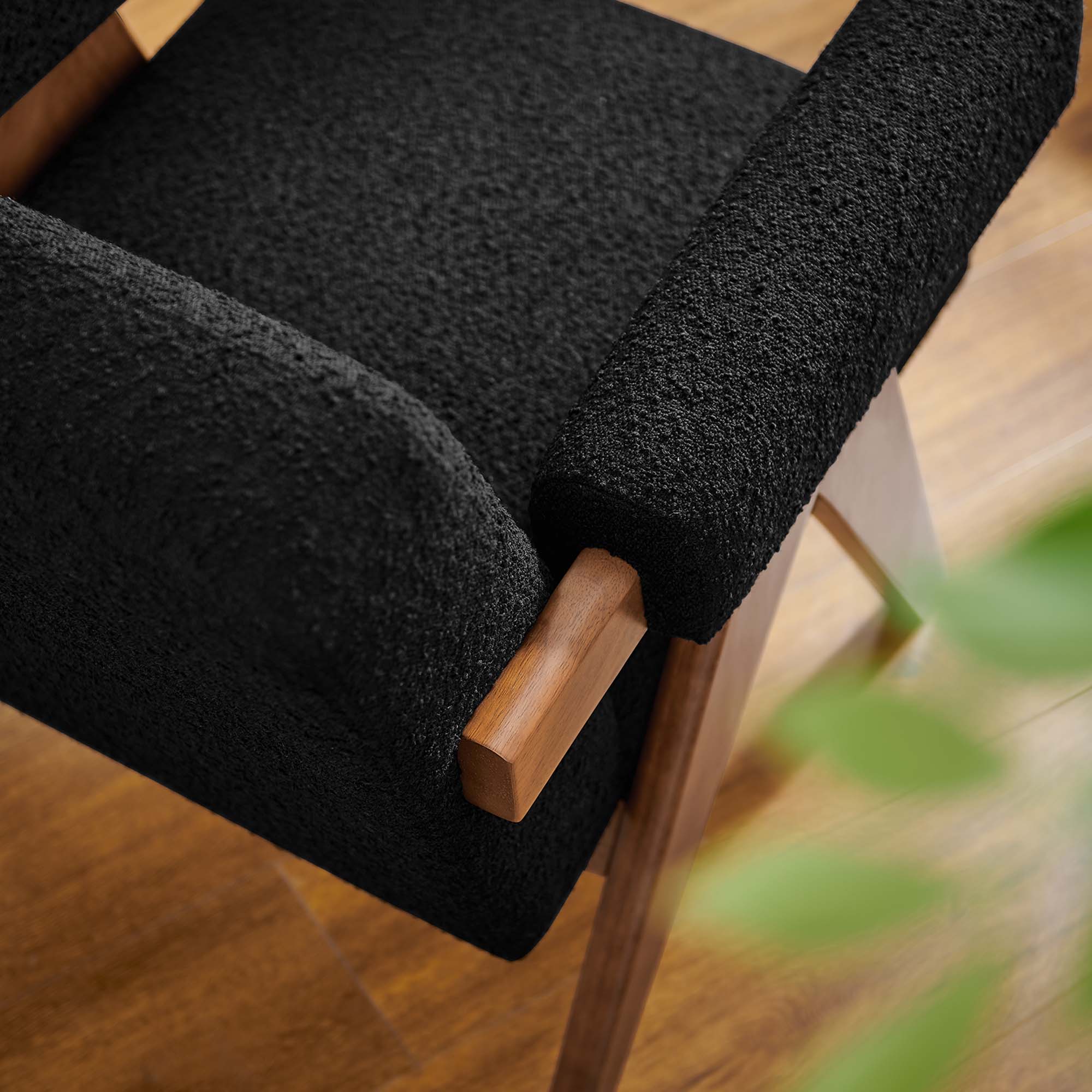 Lyra Boucle Fabric Armchair - Image 14