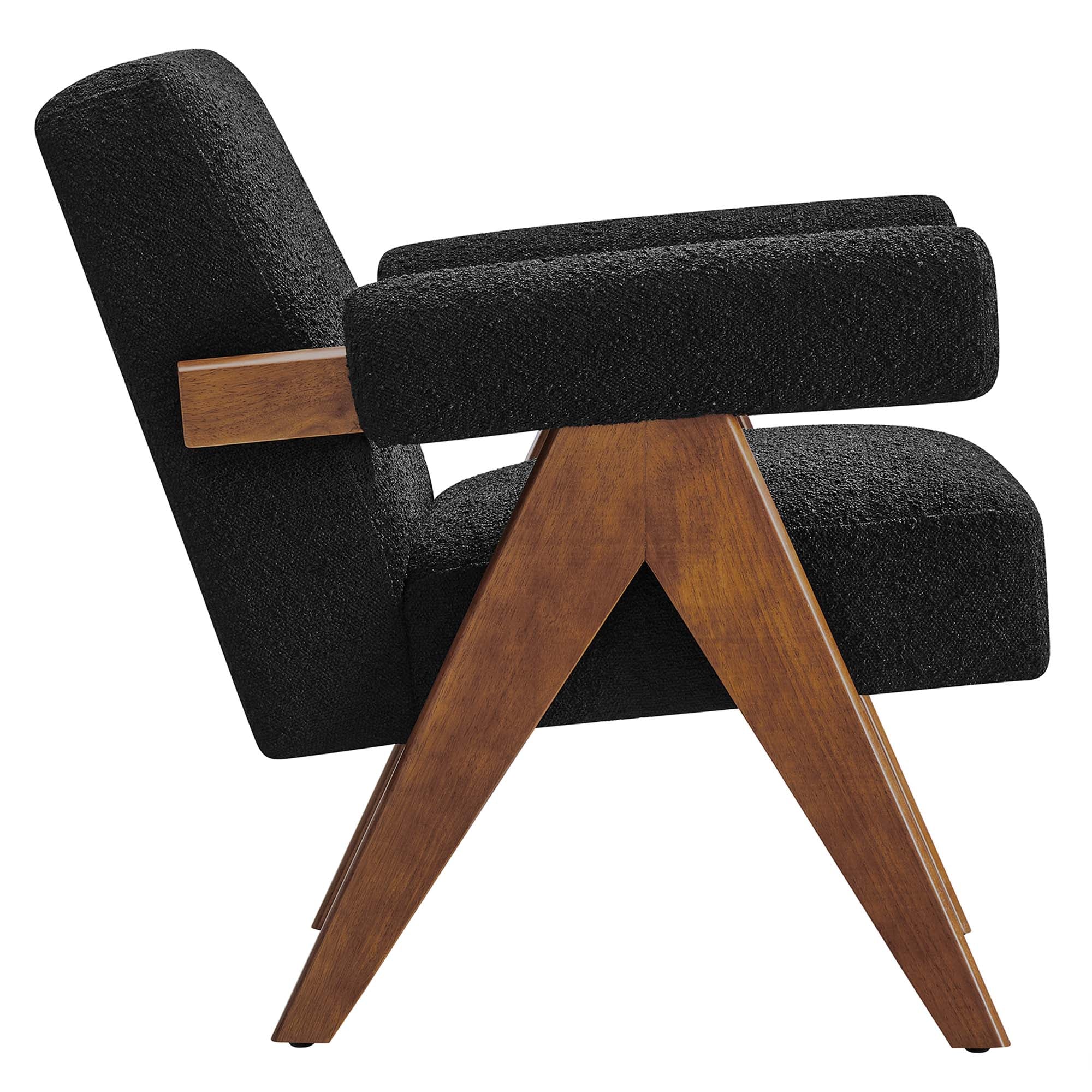 Lyra Boucle Fabric Armchair - Image 15