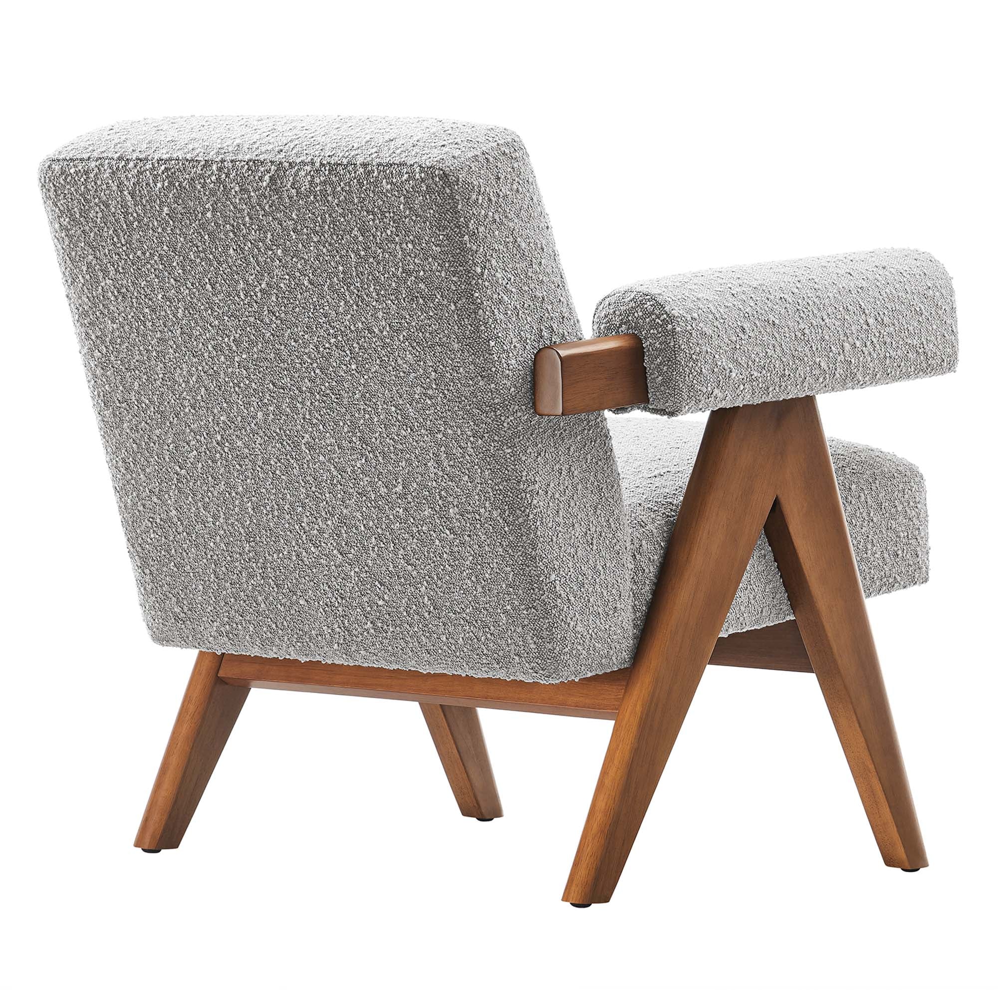 Lyra Boucle Fabric Armchair - Image 25