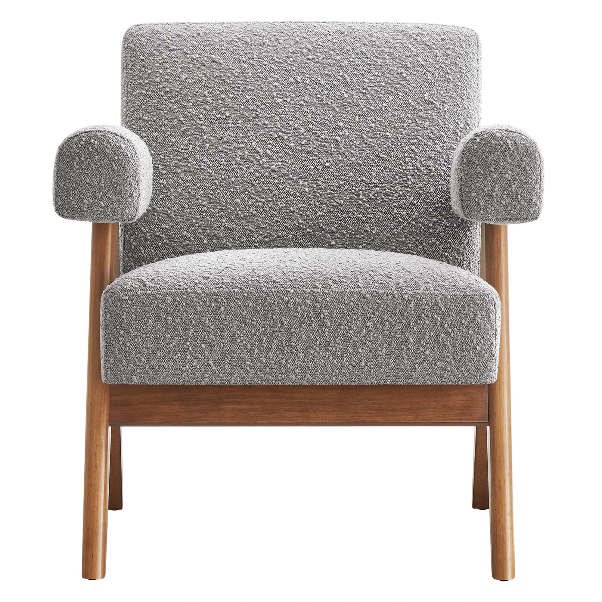Lyra Boucle Fabric Armchair - Image 26