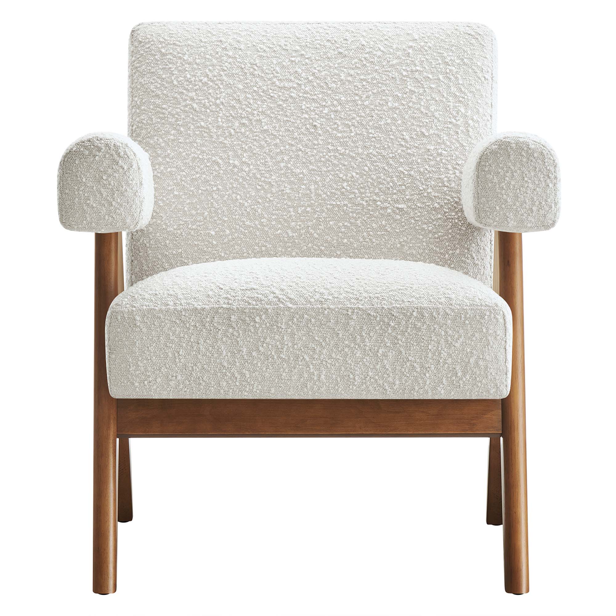 Lyra Boucle Fabric Armchair - Image 6
