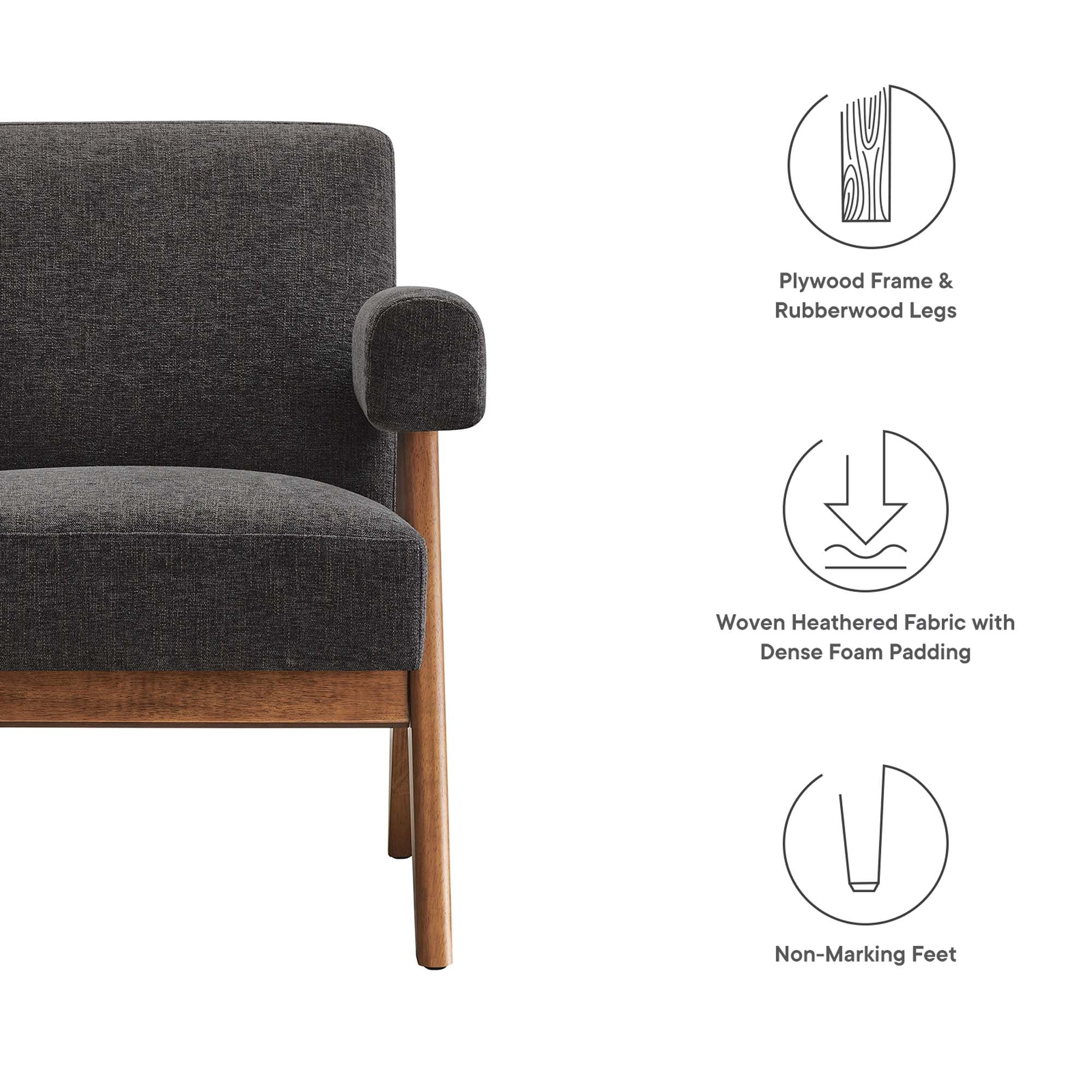 Lyra Fabric Armchair - Image 12