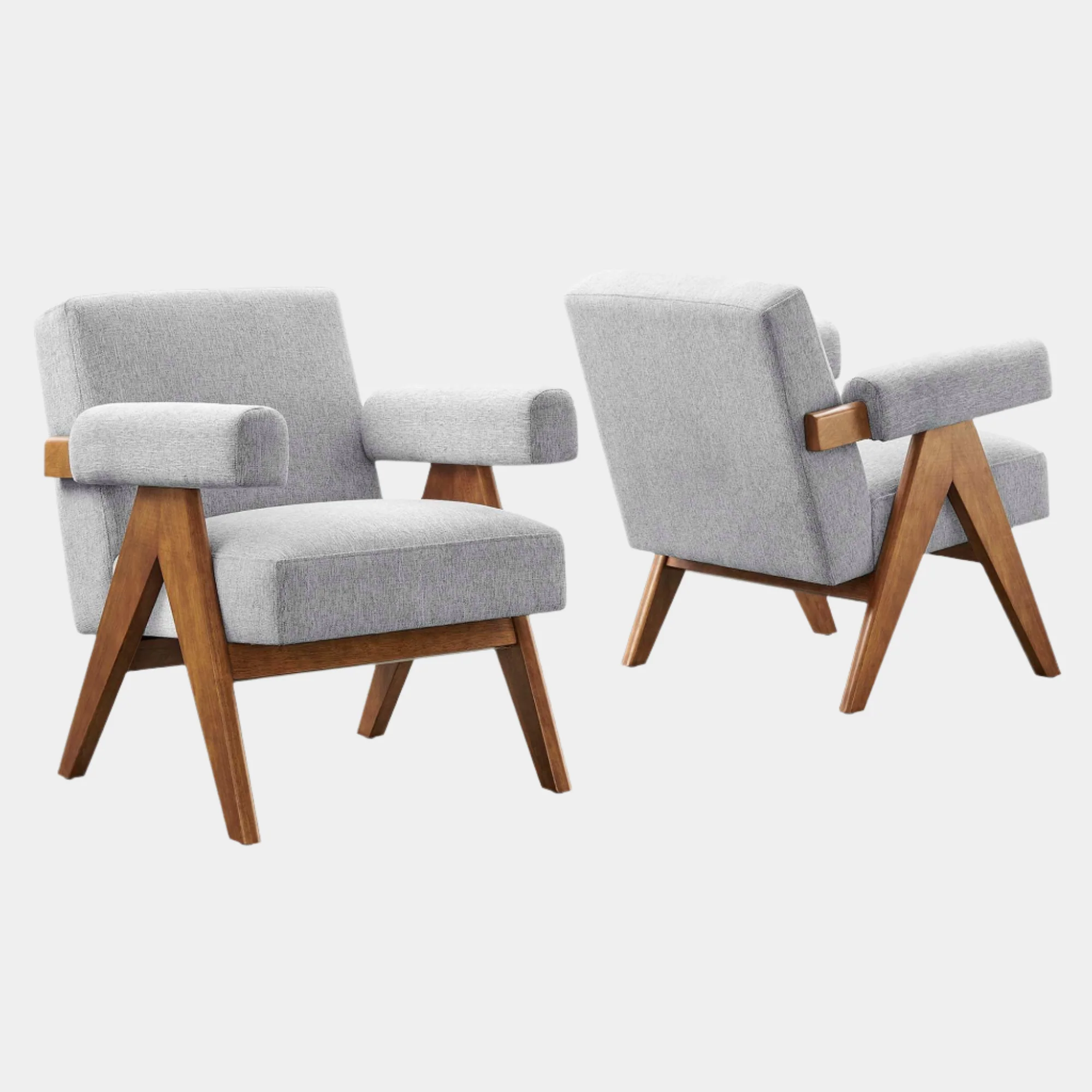 Lyra Fabric Armchair Set of 2 - Image 28