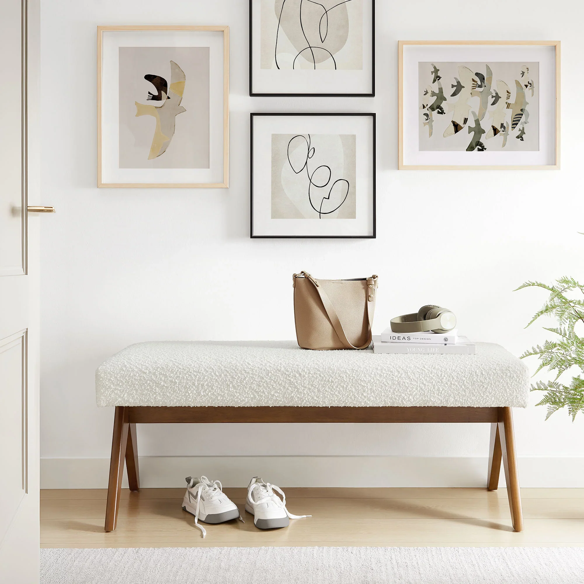 Lyra Upholstered Bench - Image 3
