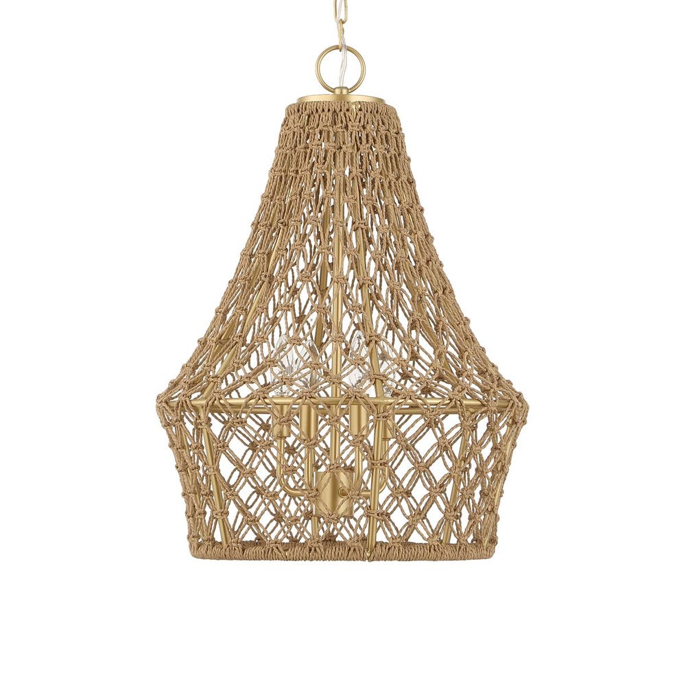 Macrame, 4 Lt Pendant - Image 5
