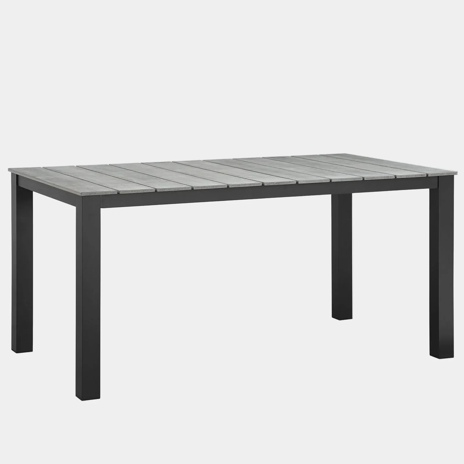 Maine 63" Outdoor Patio Dining Table - Image 4