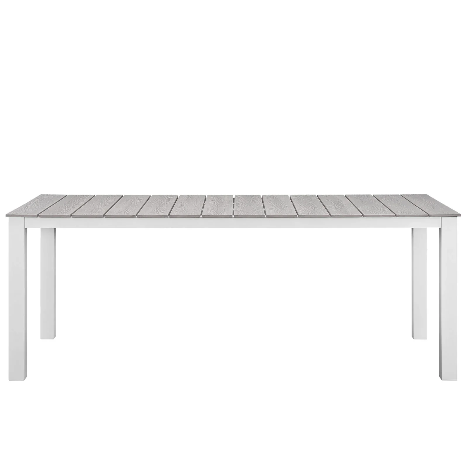 Maine 80" Outdoor Patio Dining Table - Image 5