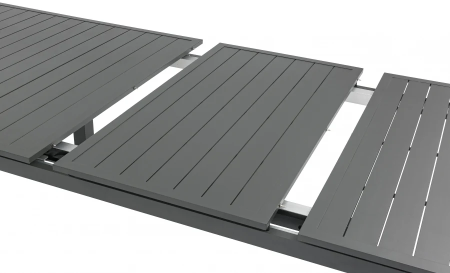 Maldives 95.5" Aluminum Outdoor Patio Dining Table - Image 10